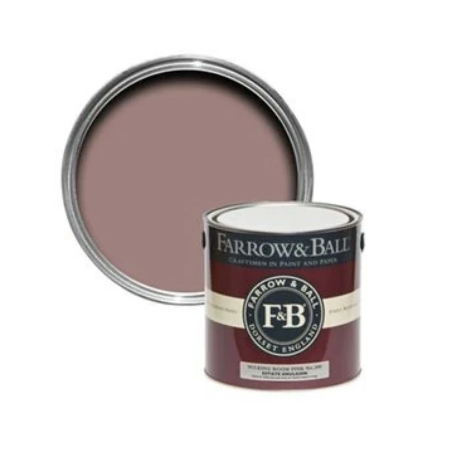 Farrow & Ball Casein distemper Sulking Room Pink No.295 - 5L-image