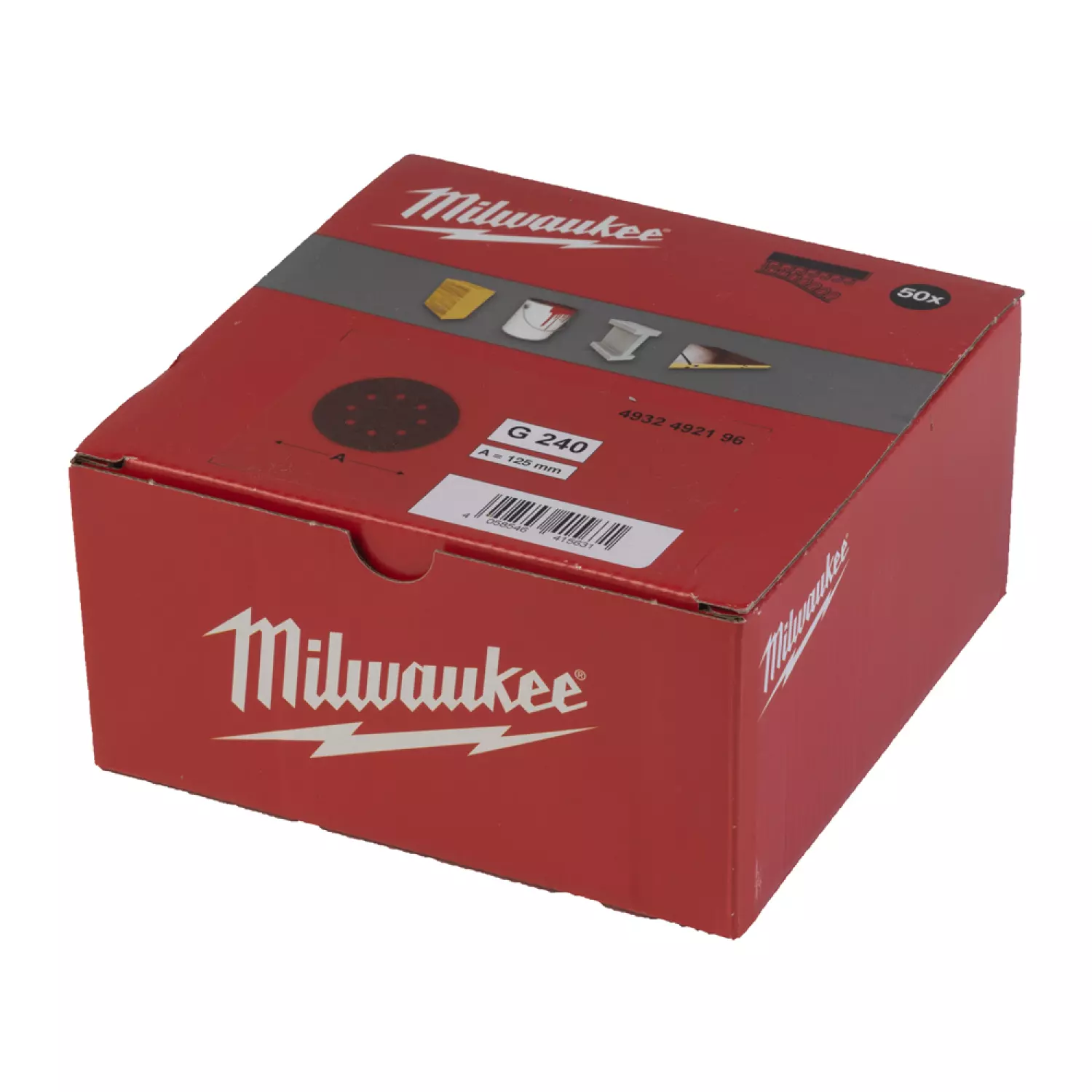 Milwaukee 4932492196 Schuurschijf 125/8 HL G240-50-image