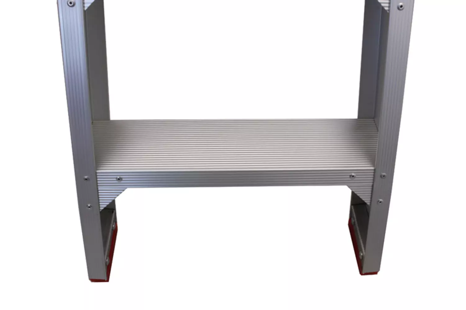 Little Jumbo 4741000202 SuperPRO Dubbele trap - Aluminium - 2 x 2 treden - max. werkhooogte 2.45 m.-image