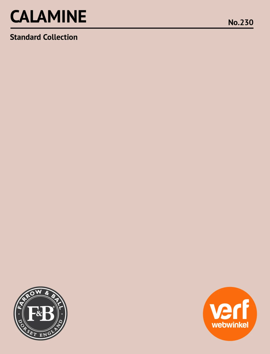 Farrow & Ball Dead flat Calamine No.230 2,5L-image