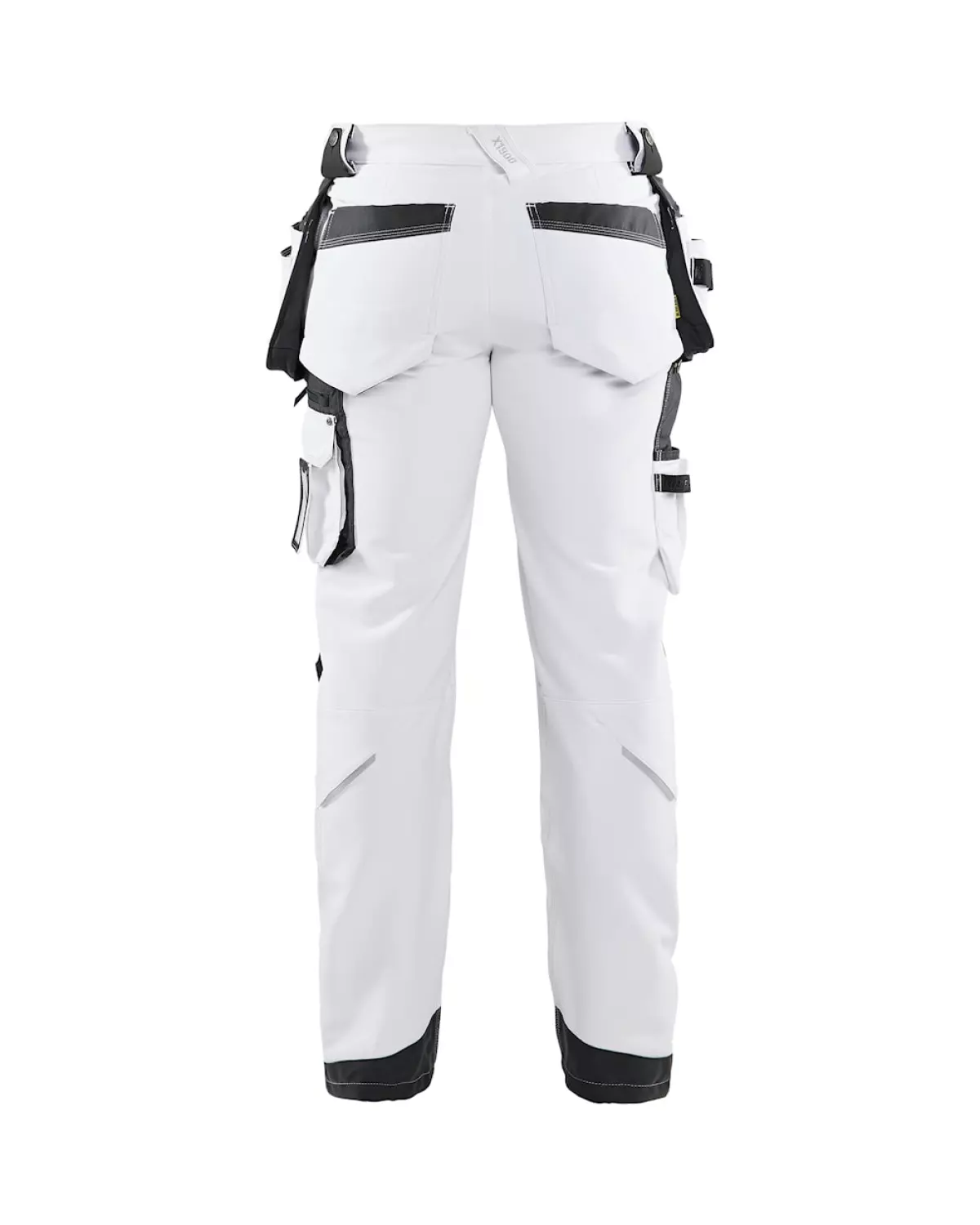 Blåkläder 1079 Werkbroek voor schilder/stucadoor met 4-weg stretch - wit/donkergrijs - 56-image