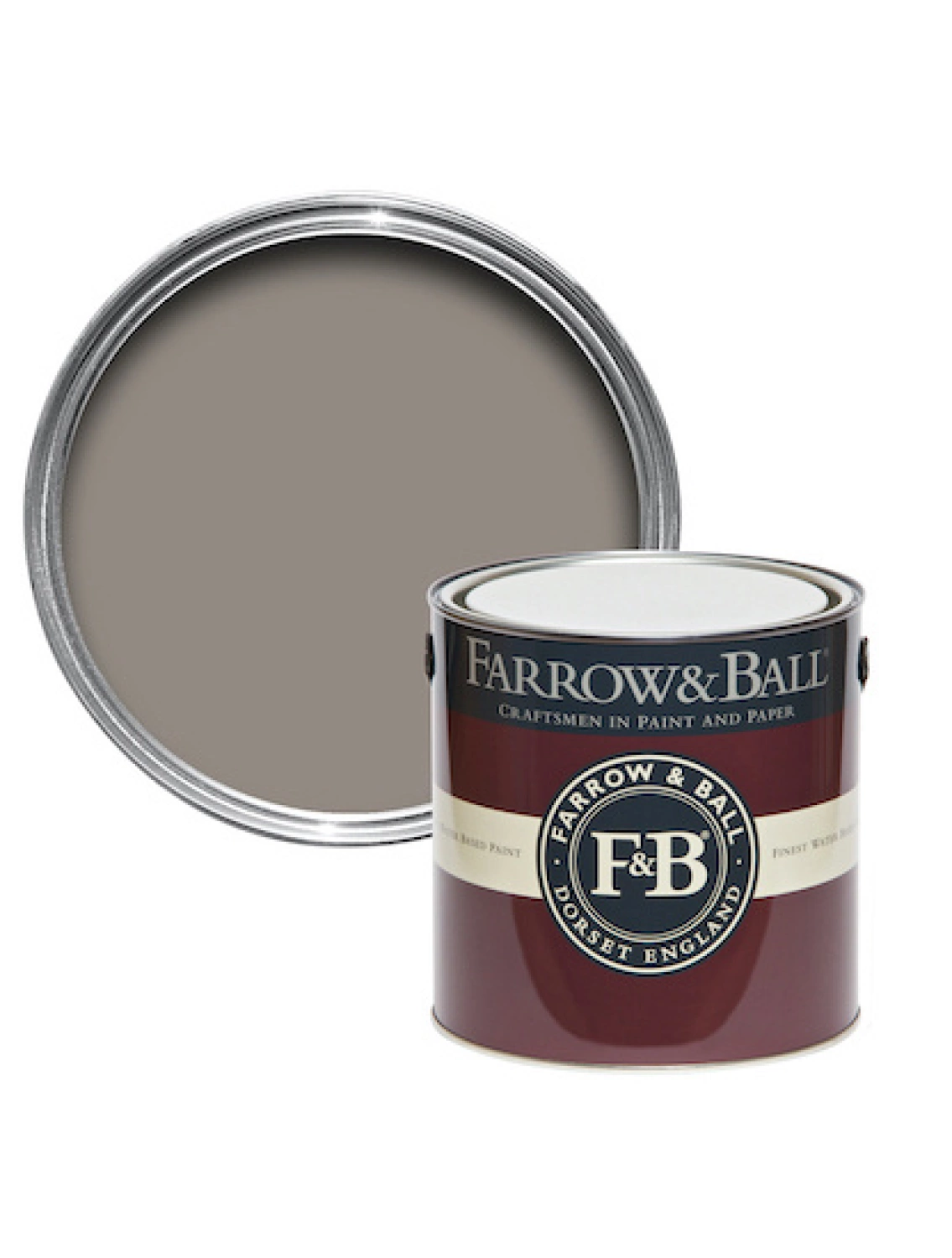 Farrow & Ball Dead flat Charleston Gray No.243 2,5L-image