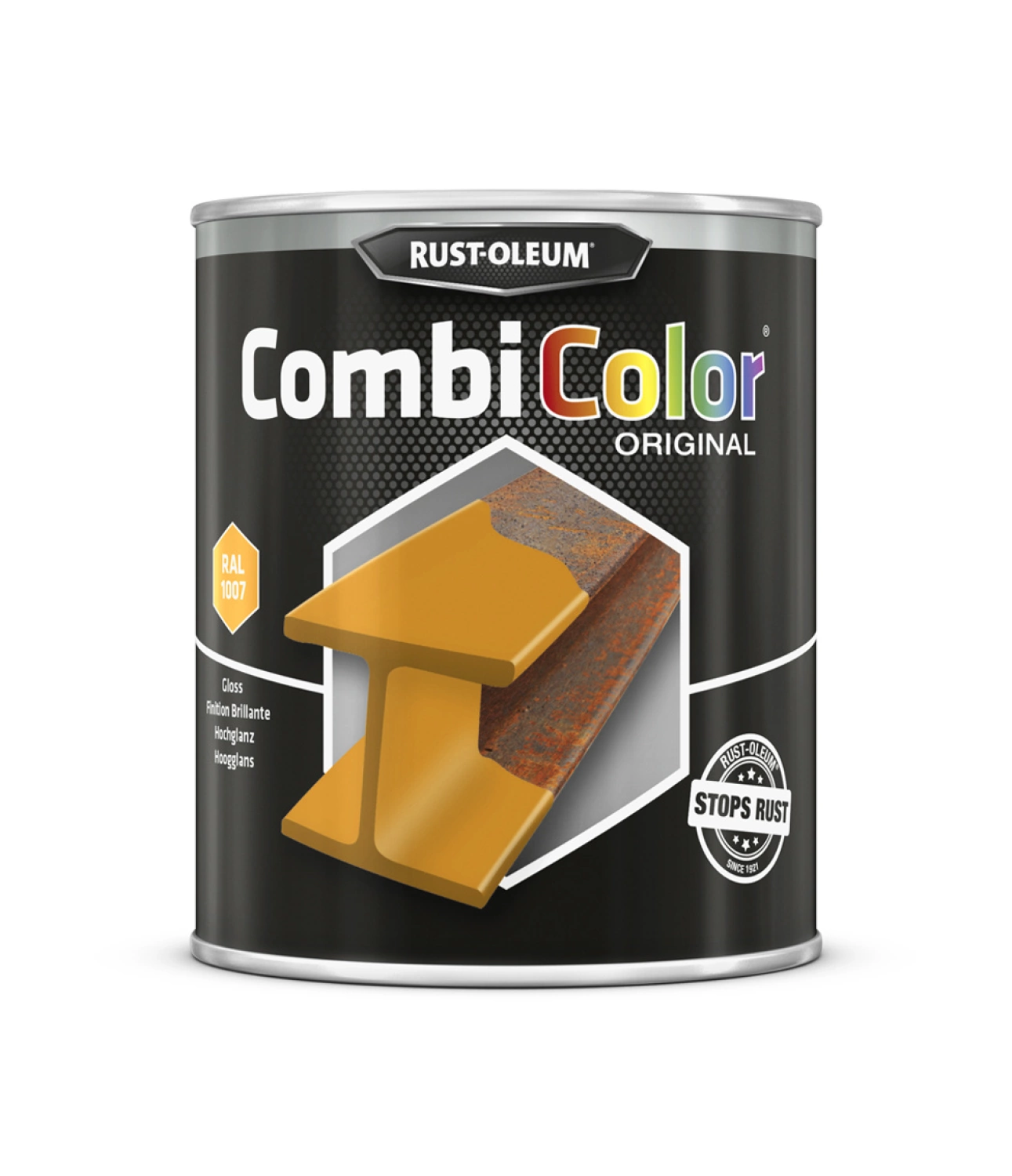 Rust-Oleum Combicolor Hoogglans - RAL 1007 narcissengeel - 2,5L-image