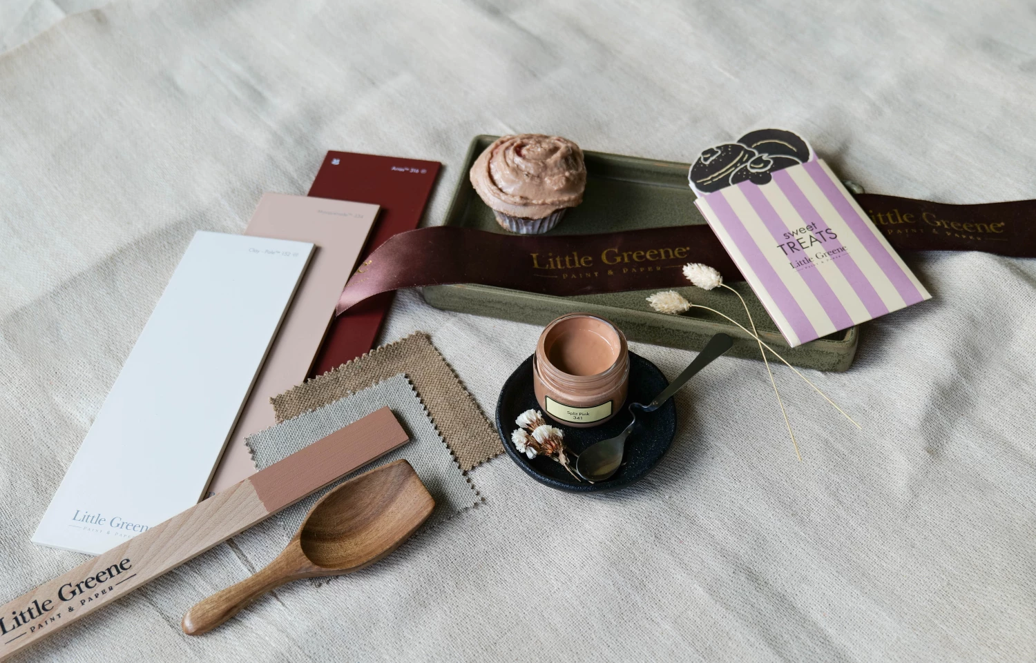 Little Greene Absolute Matt Emulsion - Split Pink No. 341 - 2,5L