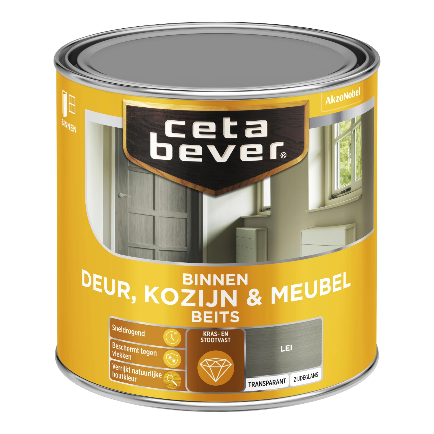 Cetabever Binnenbeits Deuren & Kozijnen Transparant Zijdeglans-image