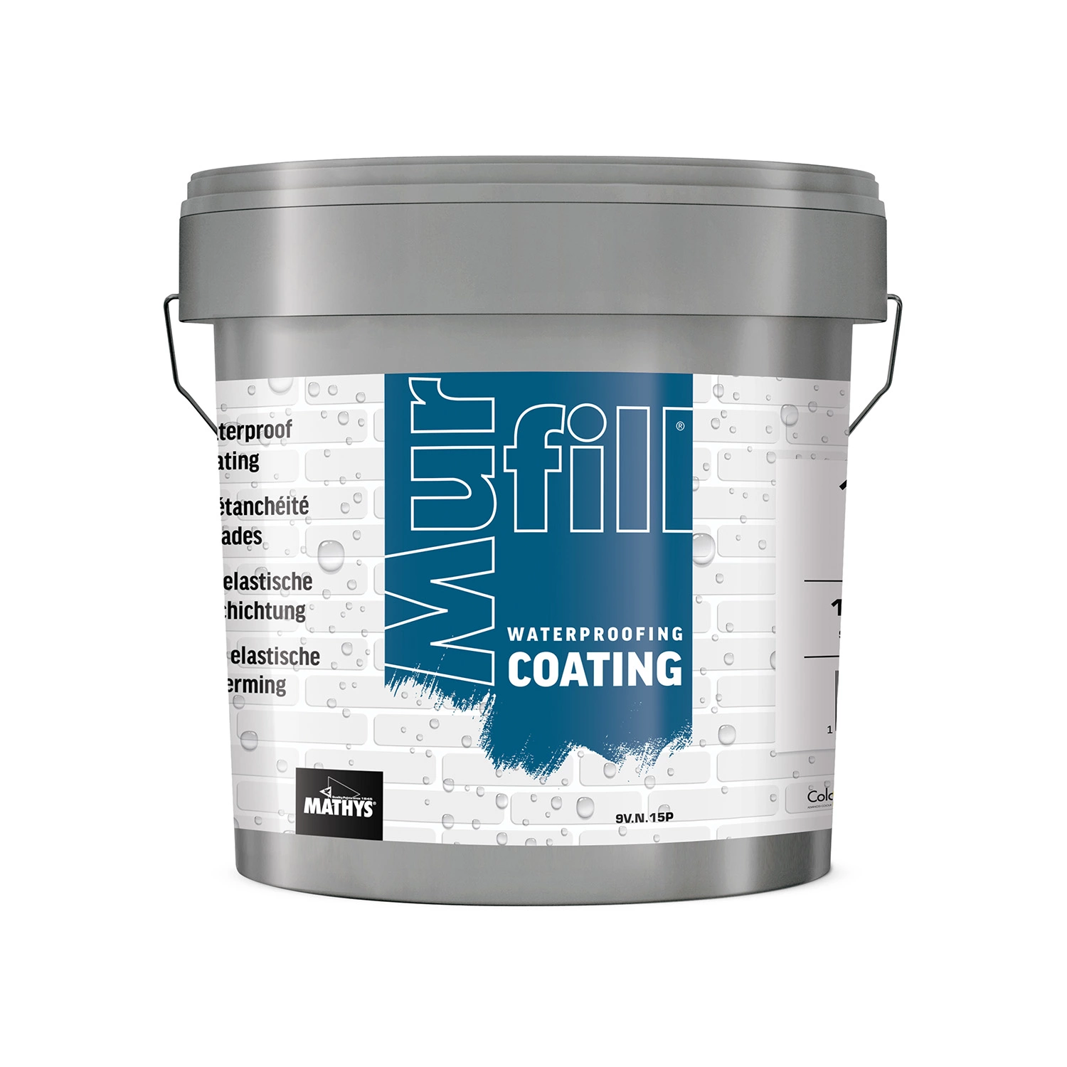 Mathys Murfill Renovation Buitenmuurverf - op kleur gemengd - 15 Kg-image