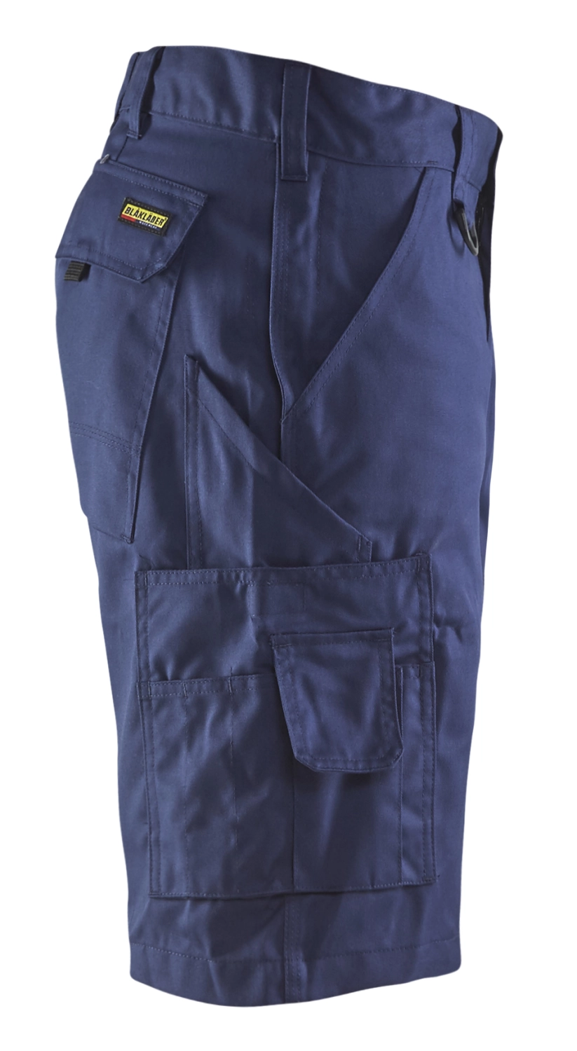 Blåkläder 1447 Werkbroek kort - blauw - maat 46-image