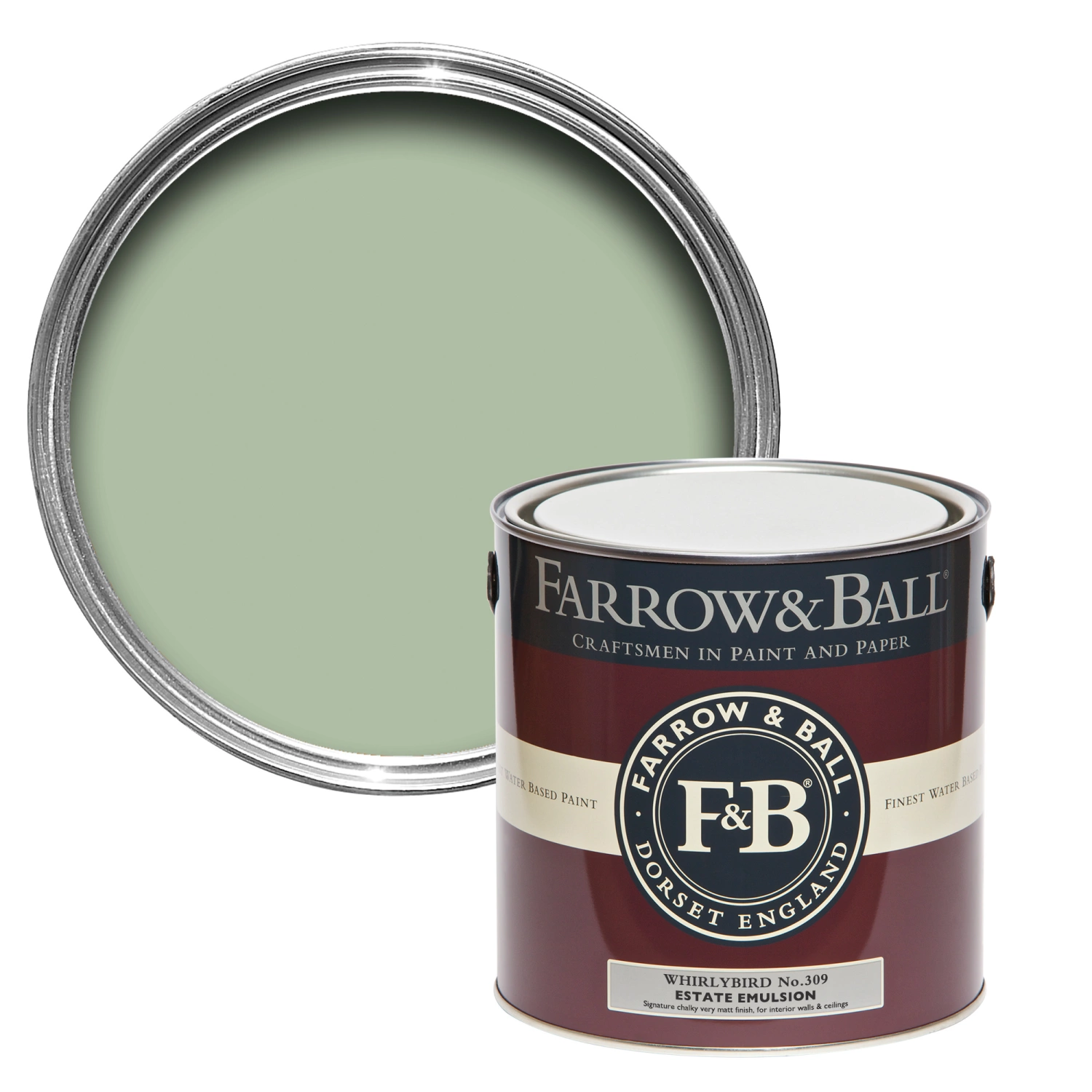 Farrow & Ball Estate Eggshell Whirlybird No. 309 - 5L-image