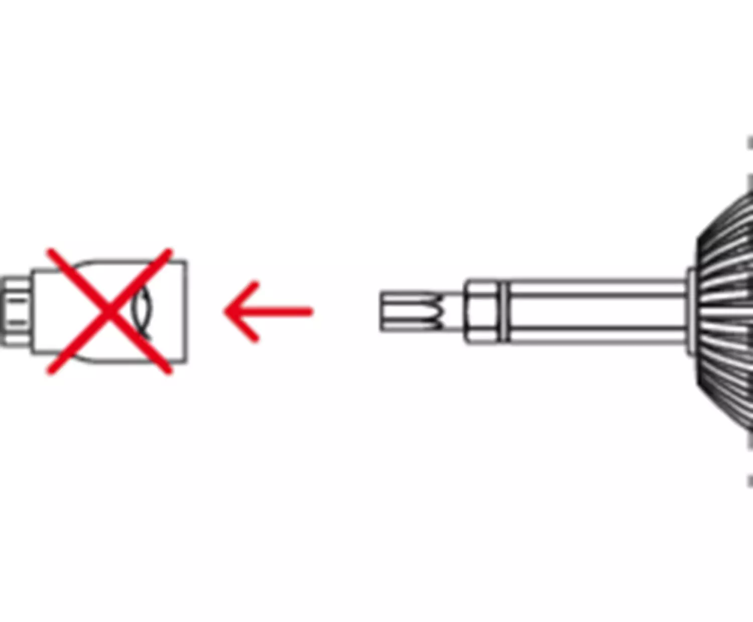Fischer 558881 Stelschroef FAFS - TX25 - 5.0 x 100mm - Verzonken kop - Fijne draad - Verzinkt (100st)-image