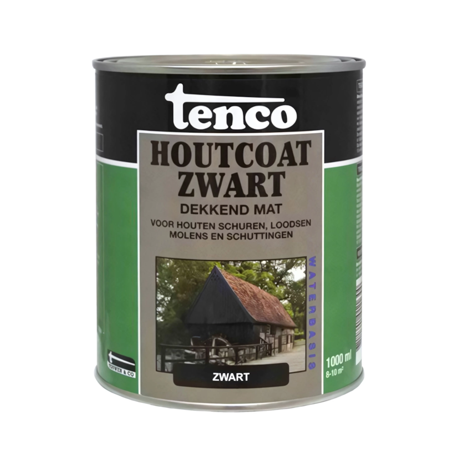 Tenco Houtcoat Mat - zwart - 2,5L-image