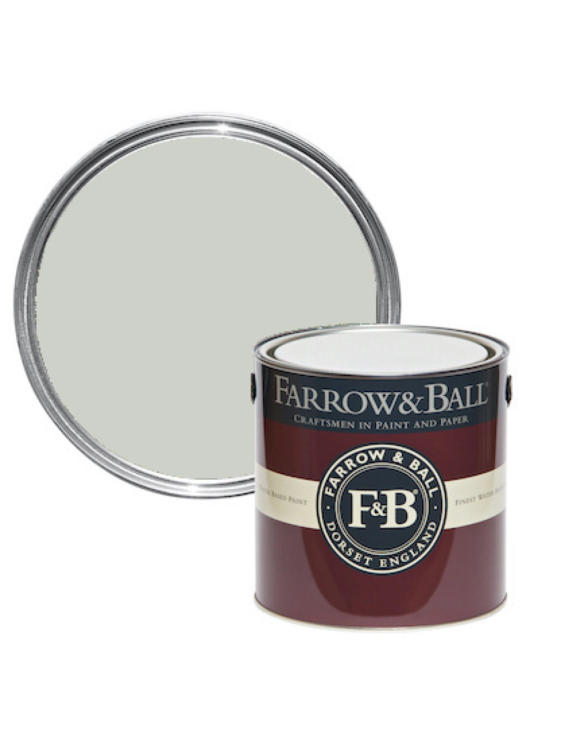 Farrow & Ball Flat Eggshell Blanc De Chine No.9814 - 2,5L-image