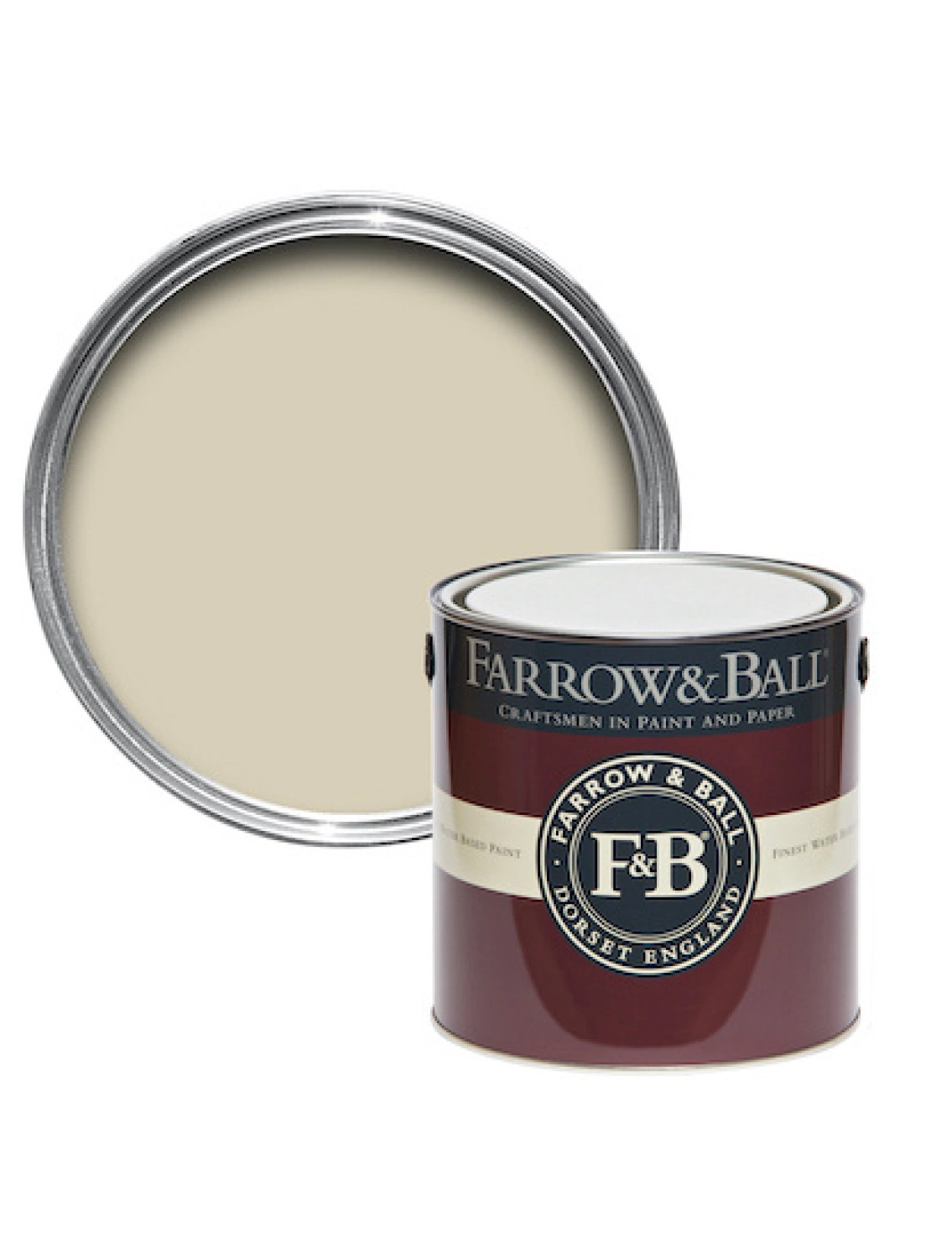 Farrow & Ball Estate Emulsion Off-White No.3 2,5L-image