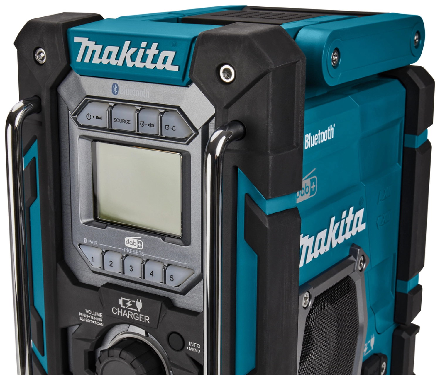 Makita DMR301 10,8-18V Li-Ion accu bouwradio - bluetooth -dab+ - werkt op netstroom & accu-image