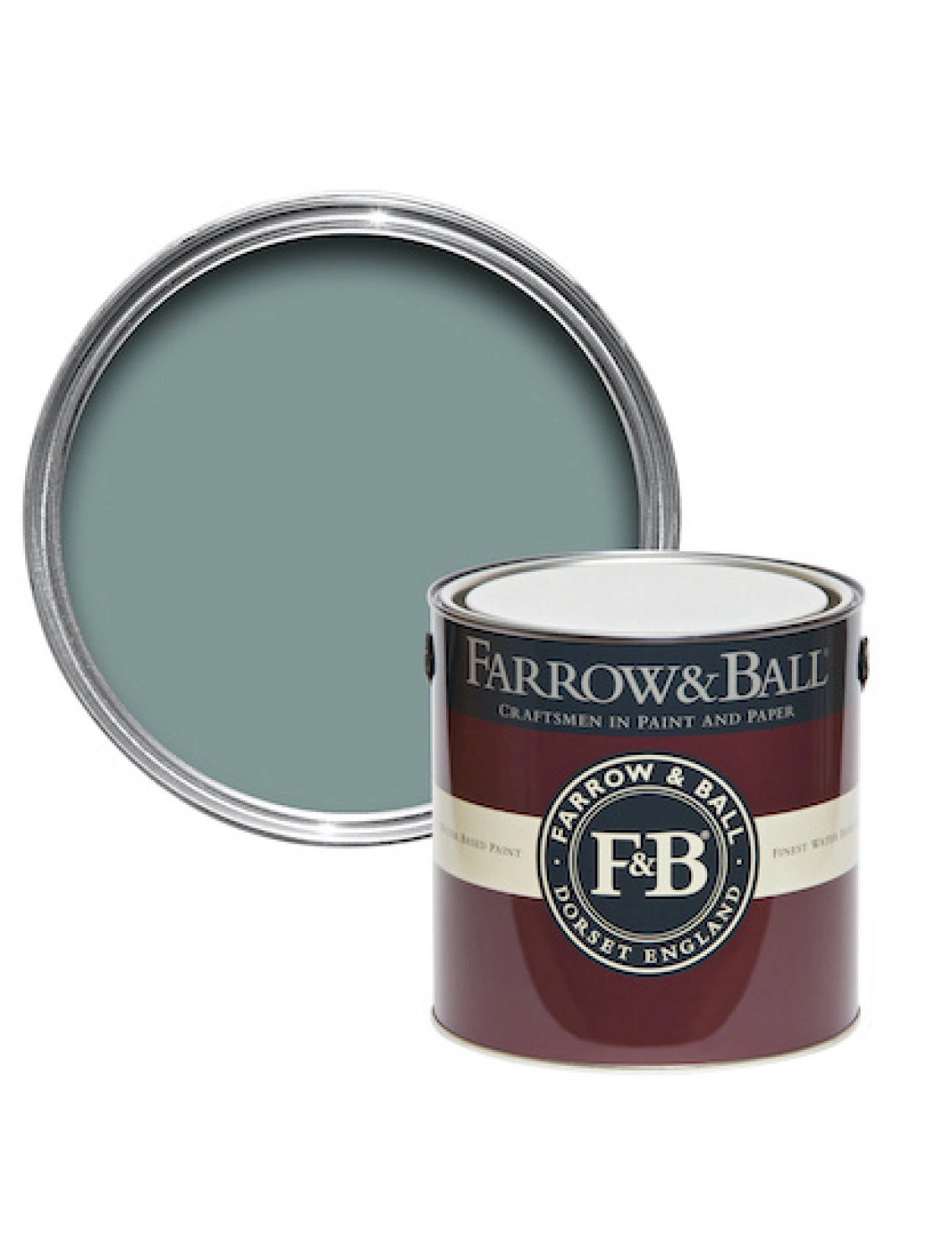 Farrow & Ball Estate Emulsion Oval Room Blue No.85 - 5L-image
