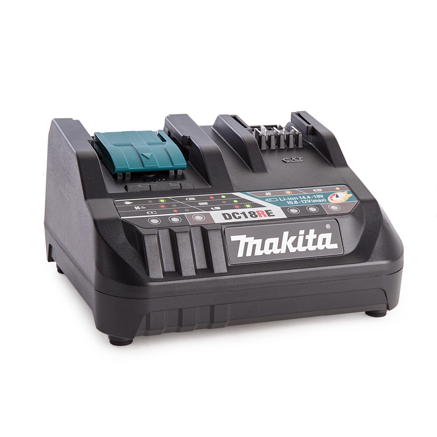 Makita DC18RE 10.8 - 14.4V - 18V Li-Ion Accu oplader met actieve koeling-image