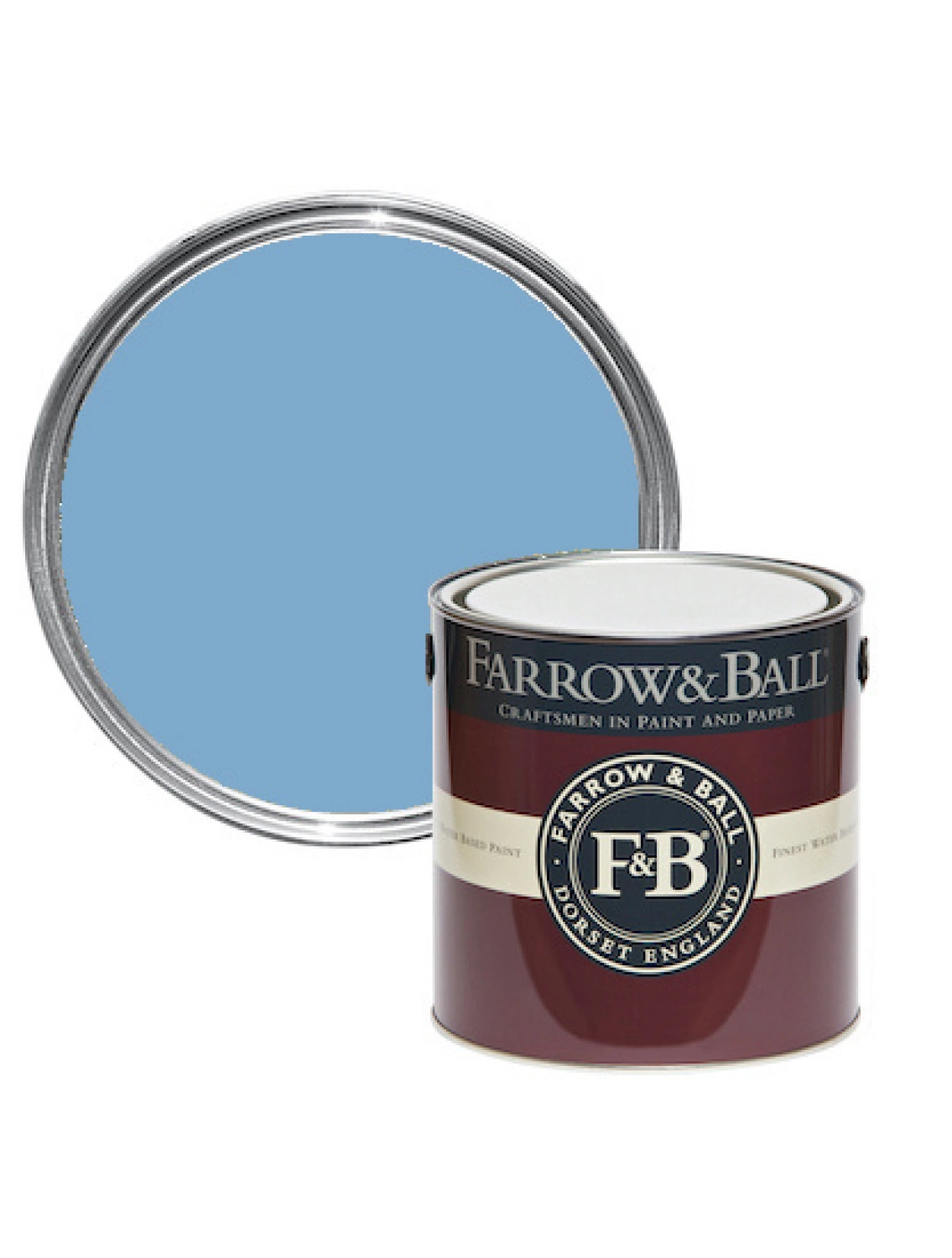 Farrow & Ball Estate Emulsion Bay Area Blue No. 9815 - 2,5L-image