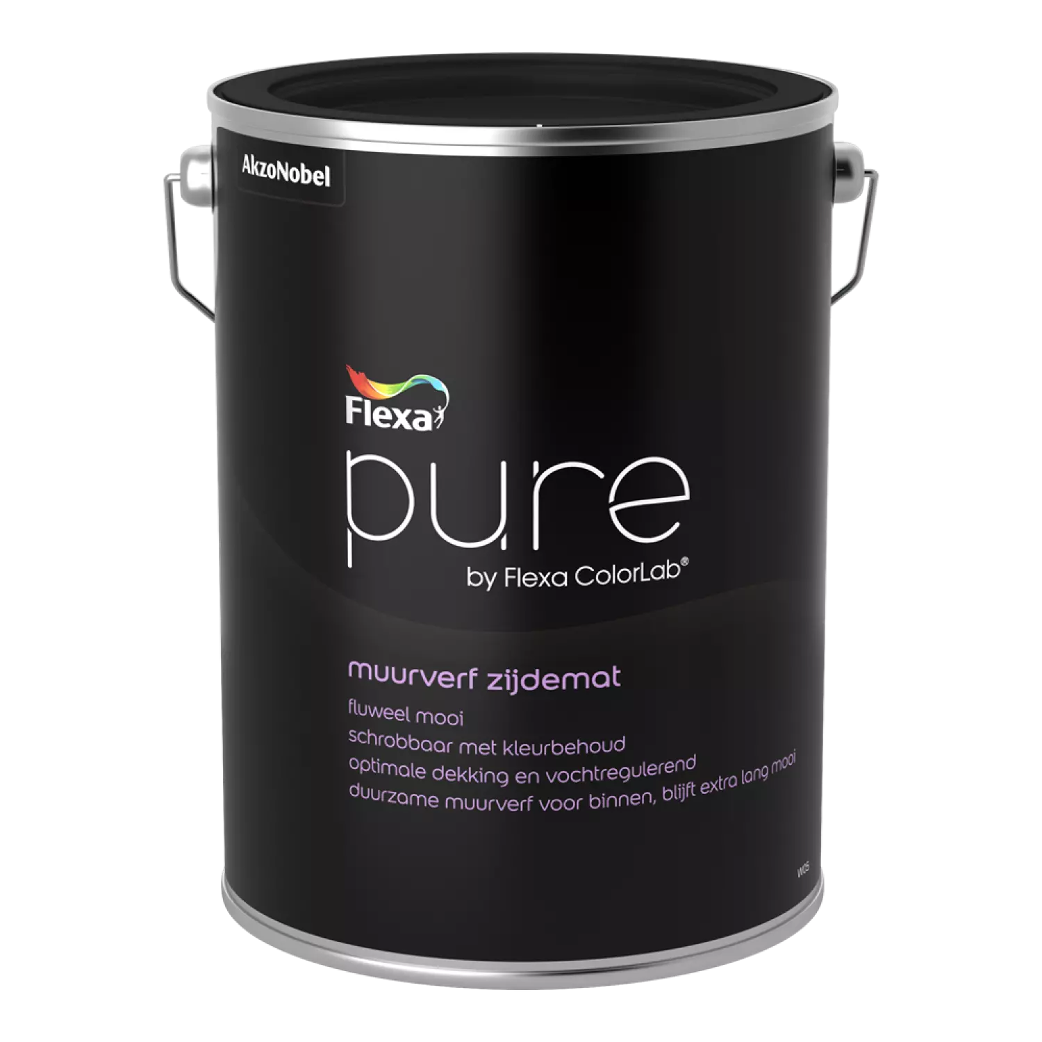 Flexa Pure Muurverf Zijdemat - op kleur gemengd - 5L-image