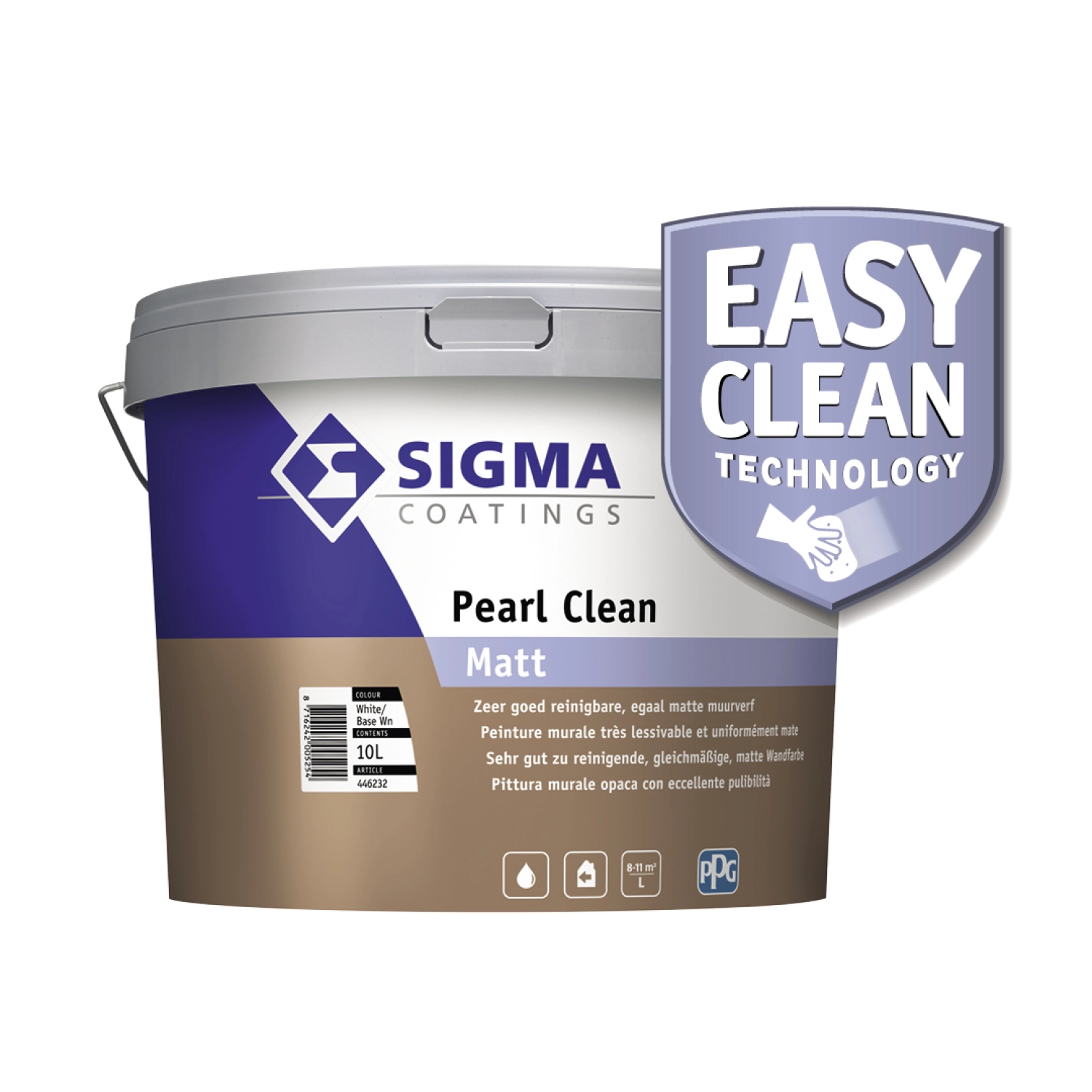 Sigma pearl clean mat - op kleur gemengd - 10L-image
