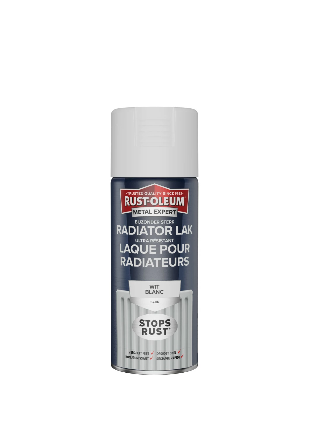 Rust-Oleum Radiator Zijdeglans Spuitbus - wit - 400ml-image