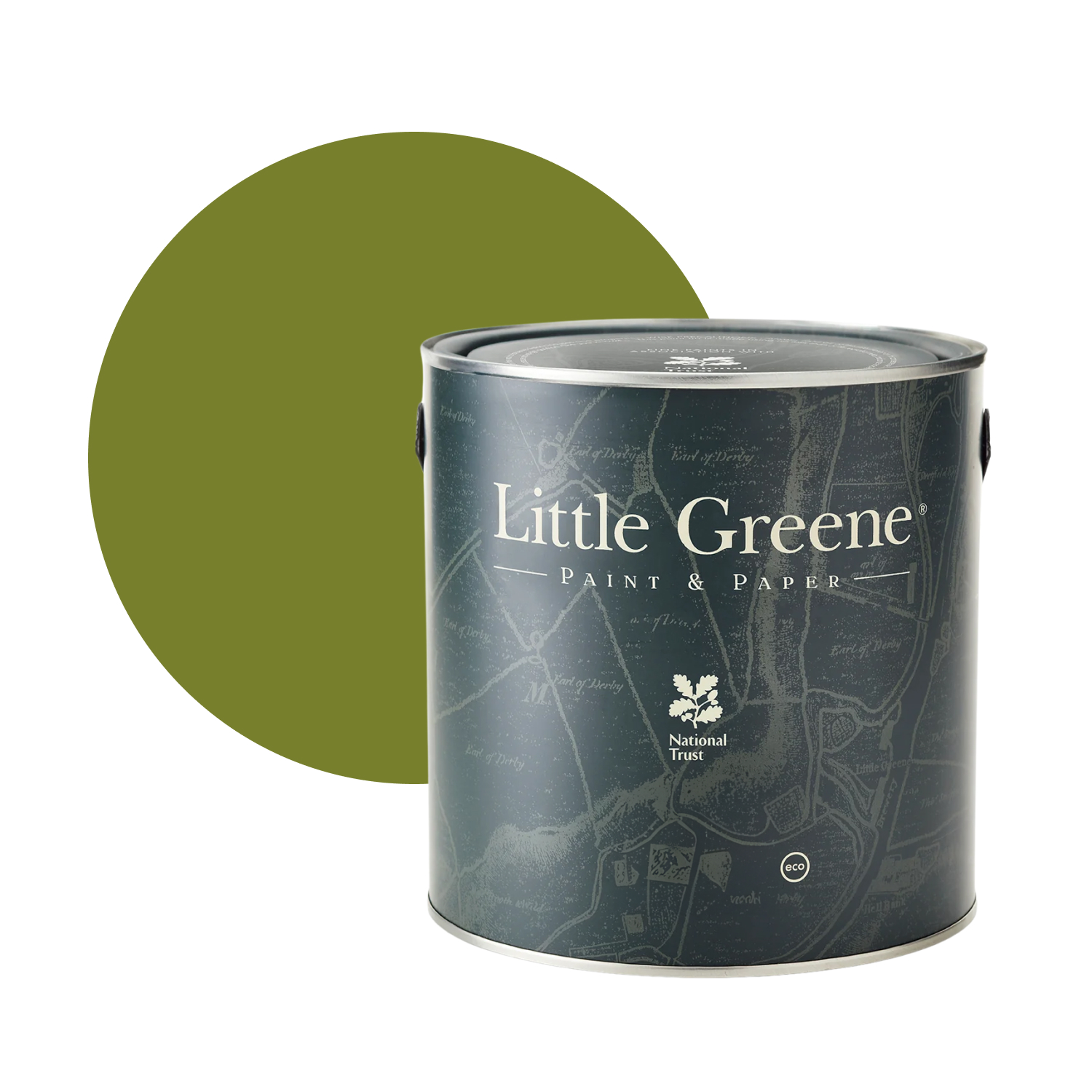 Little Greene Absolute Matt Emulsion - Citrine No. 71 - 2,5L-image