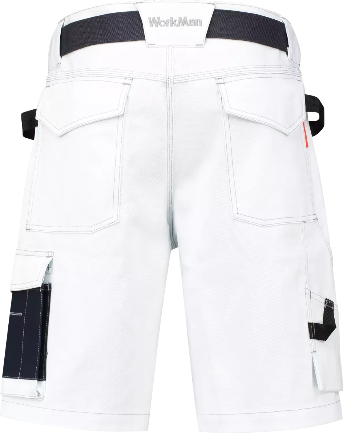 Workman D-Sign Bermuda Cotton White / Navy 48-image