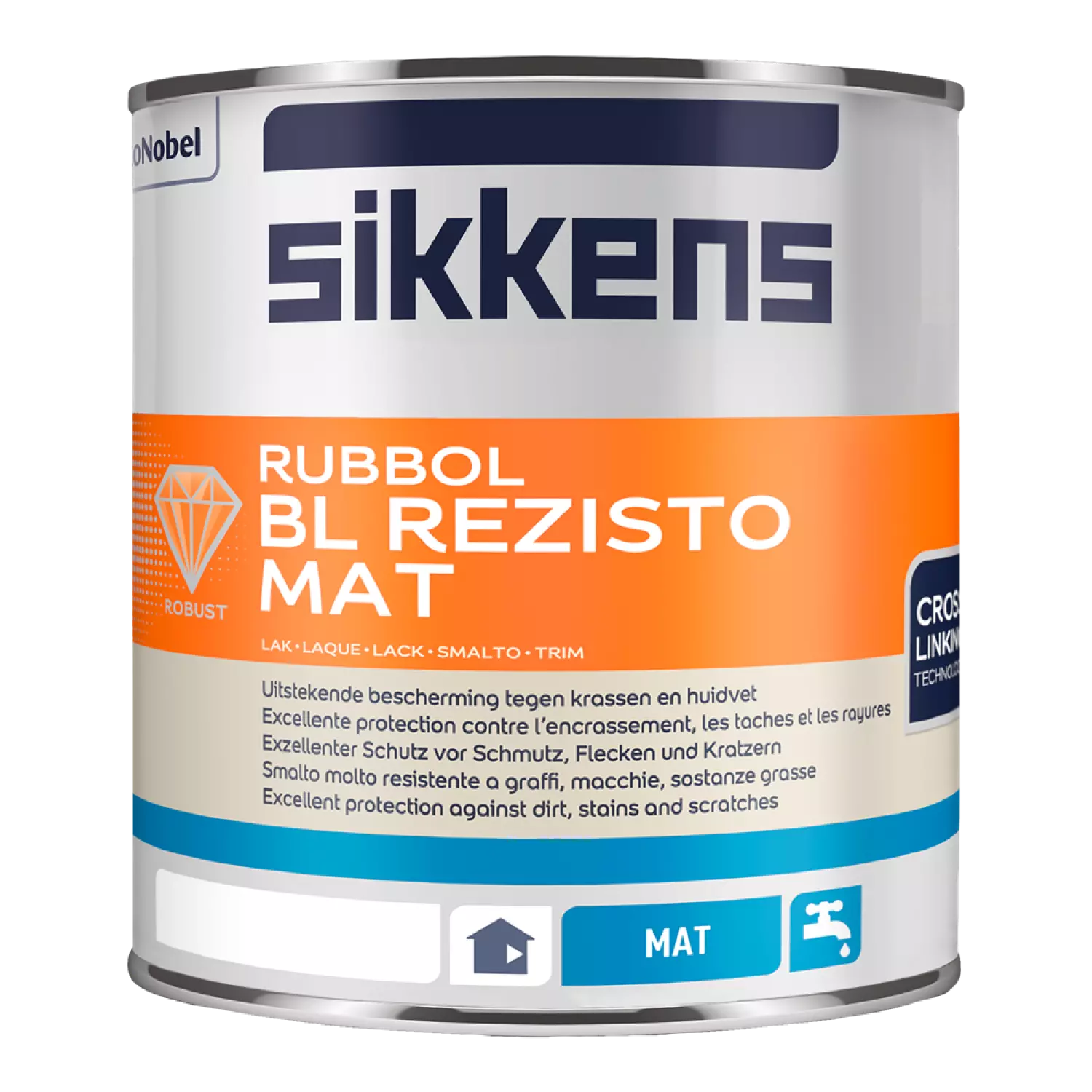 Sikkens Rubbol BL Rezisto mat - op kleur gemengd - 1L-image