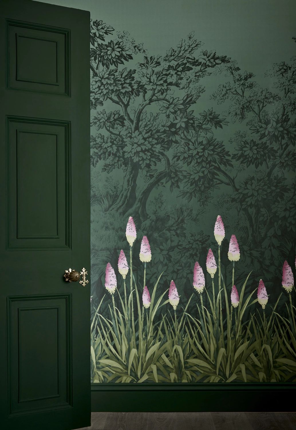 Little Greene Intelligent Eggshell - Dark Brunswick Green No. 88 - 1L-image
