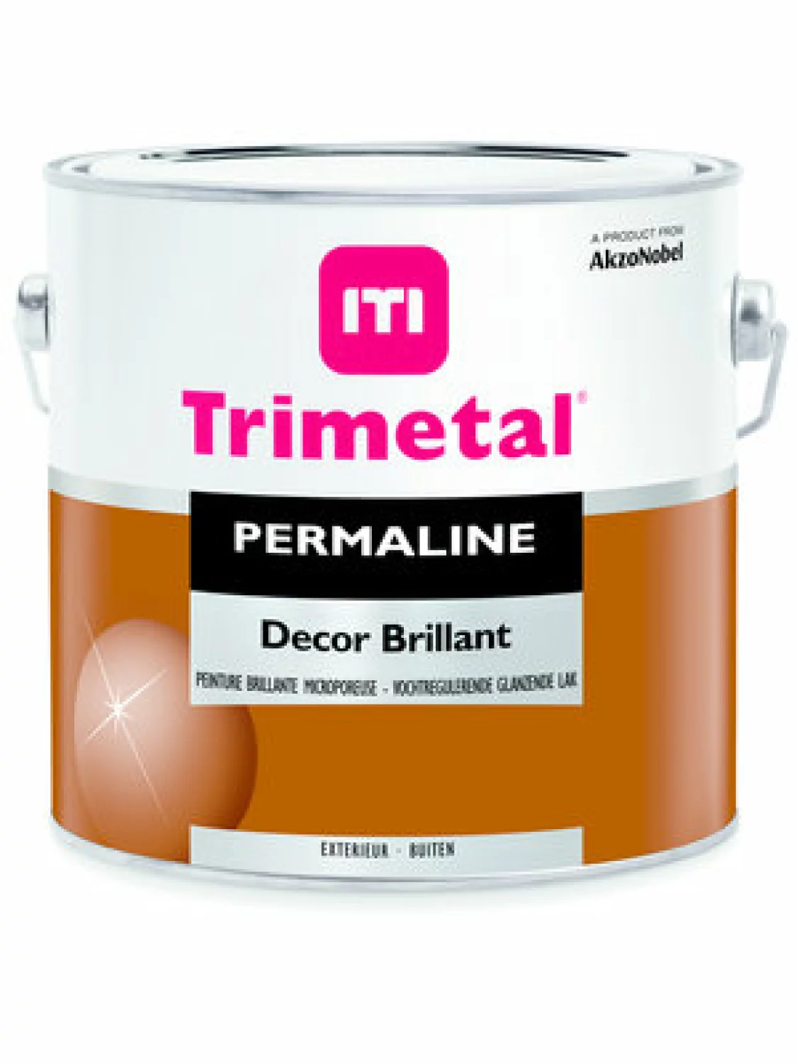 Trimetal permaline Decor Satin - op kleur gemengd - 1L-image