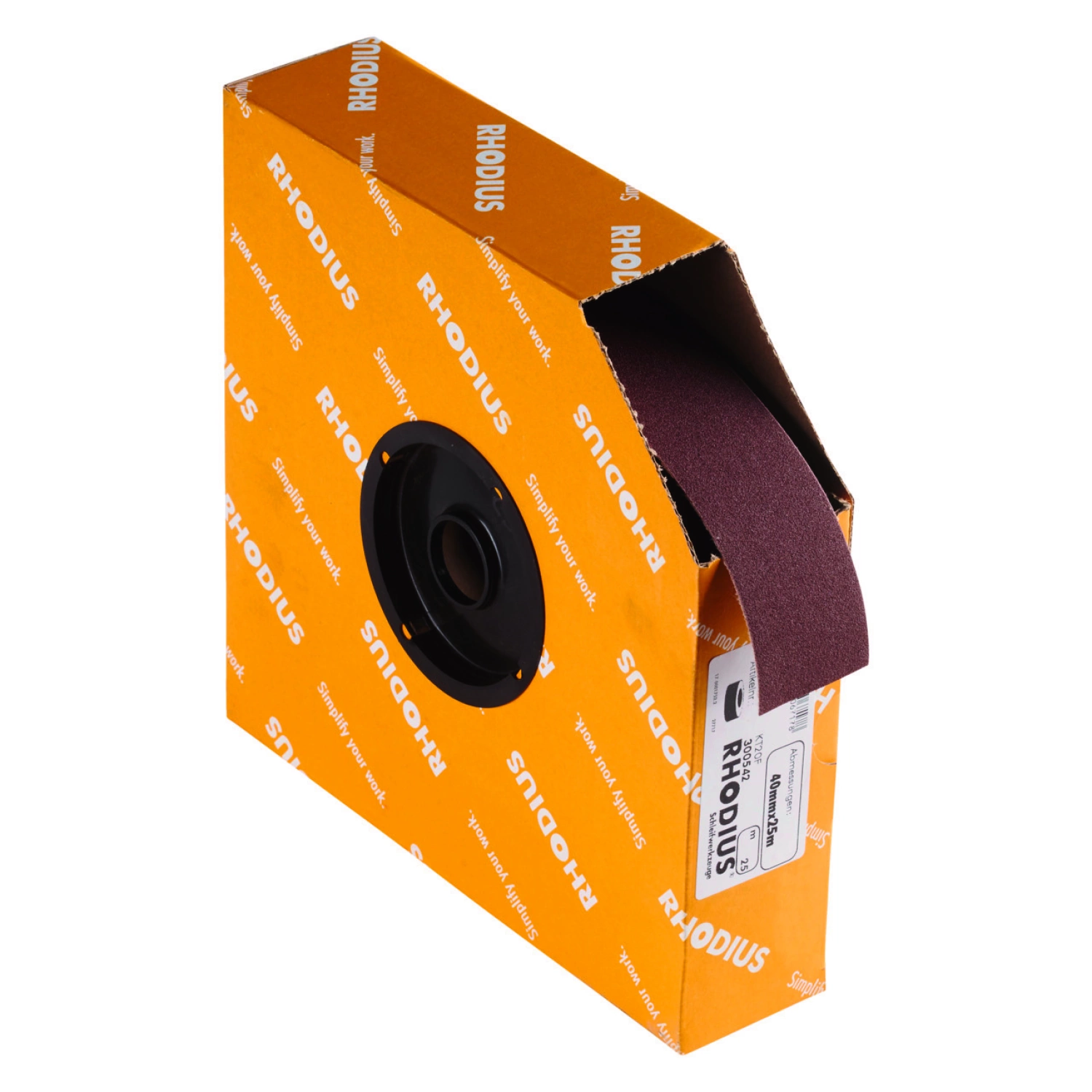 Rhodius 300542 PROline ll SPBR Schuurrol - K150 - 40mm x 25m-image