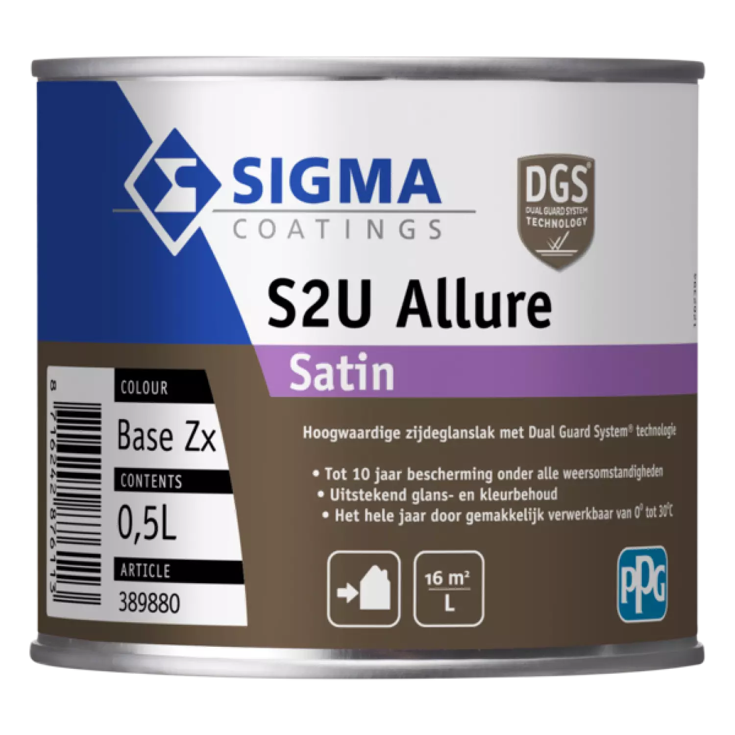 Sigma S2U Allure Satin Basis Zx 0,5 L-image