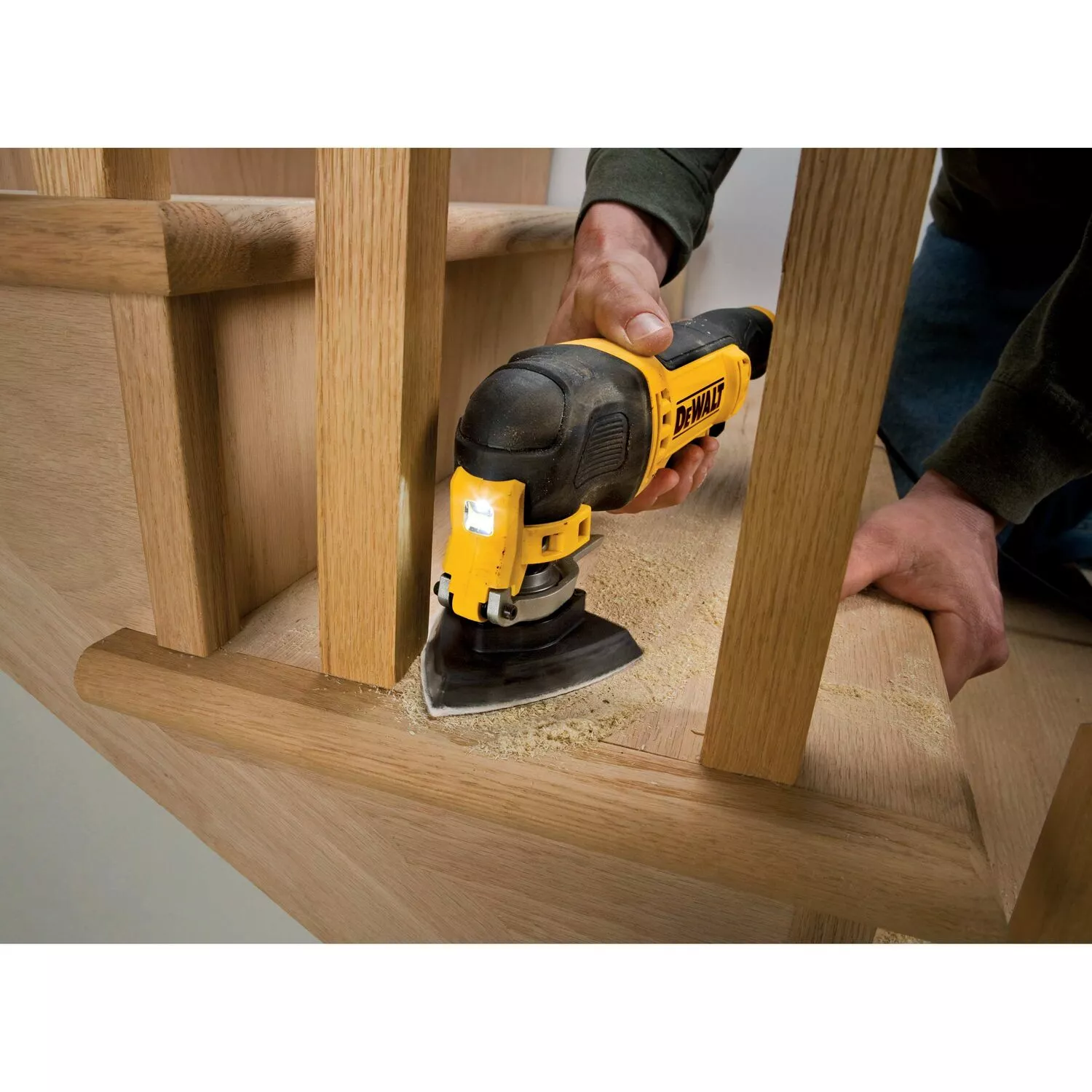 DeWALT DT3093-QZ deltaschuurpapier - K120 - 93mm (10st)-image