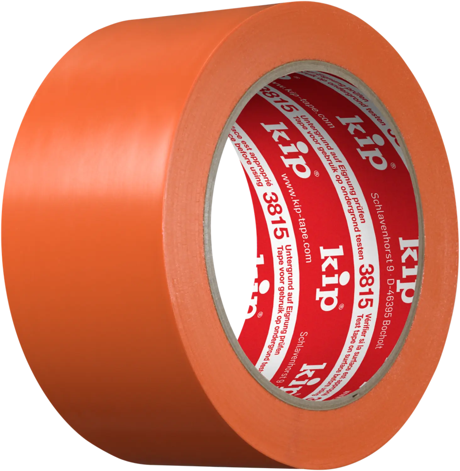 Kip Tape 3815-65 PVC-masking tape Premium Plus - Glad - Oranje - 50mm x 33m