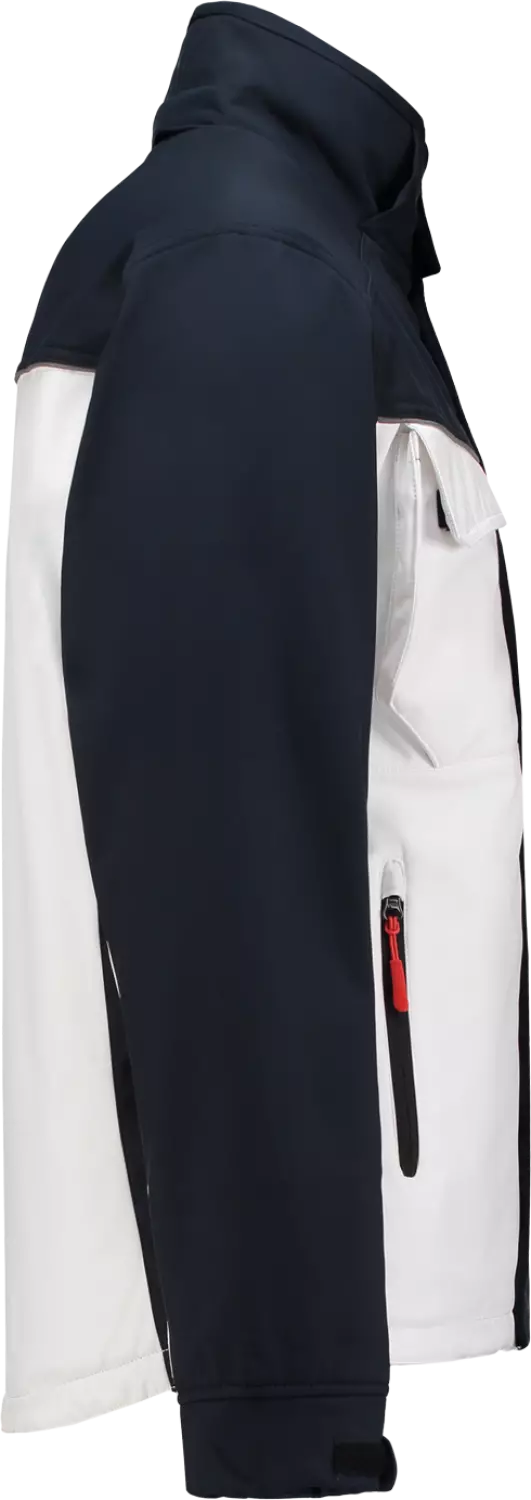 Workman 2511 Softshell Jacket Winter - Wit / Navy - S-image