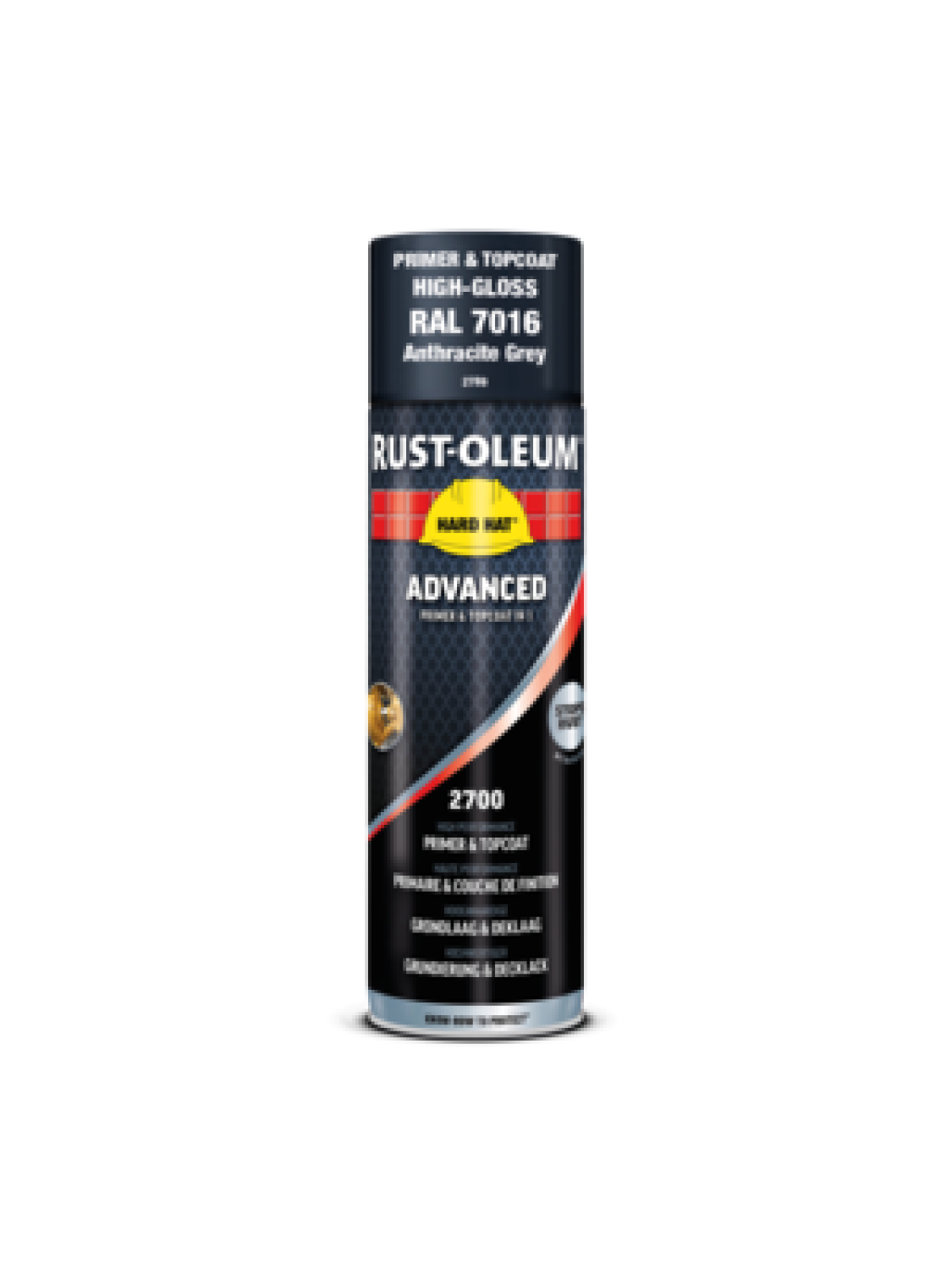 Rust-Oleum Hard Hat Advanced Spuitbus Hoogglans-image