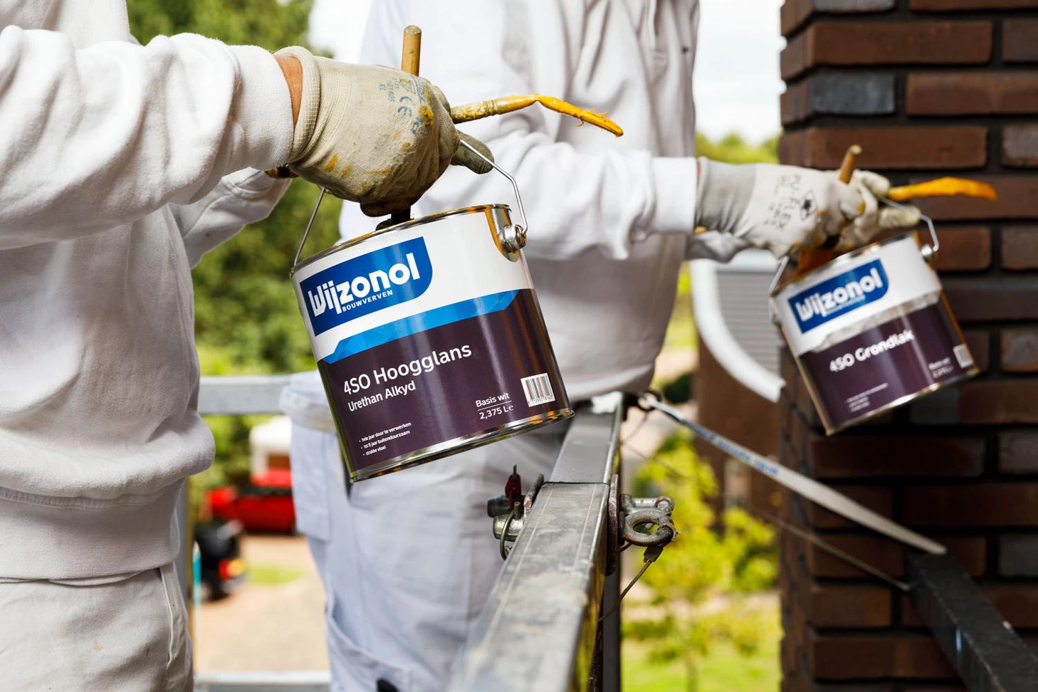 Wijzonol 4SO Hoogglans Lak - op kleur gemengd - 2,5L-image