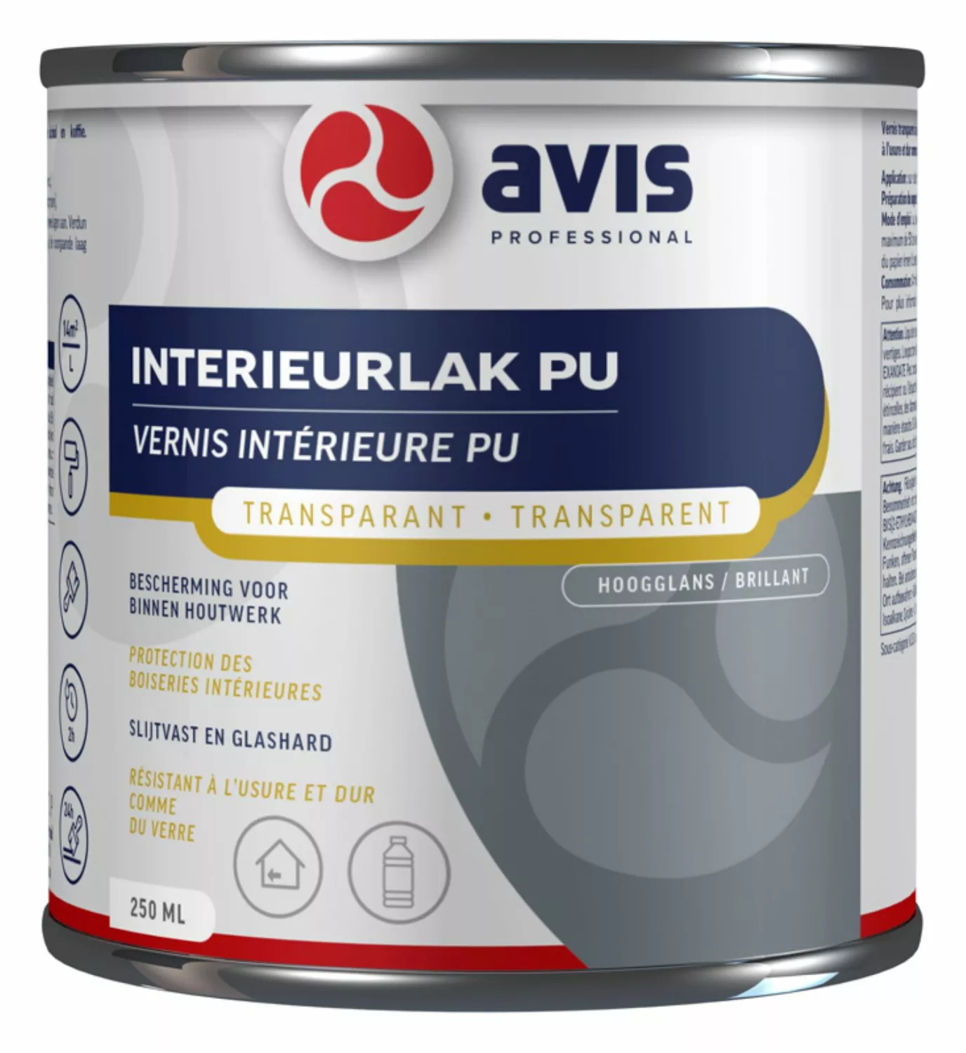 Avis Interieurlak PU Hoogglans - 250 Ml-image