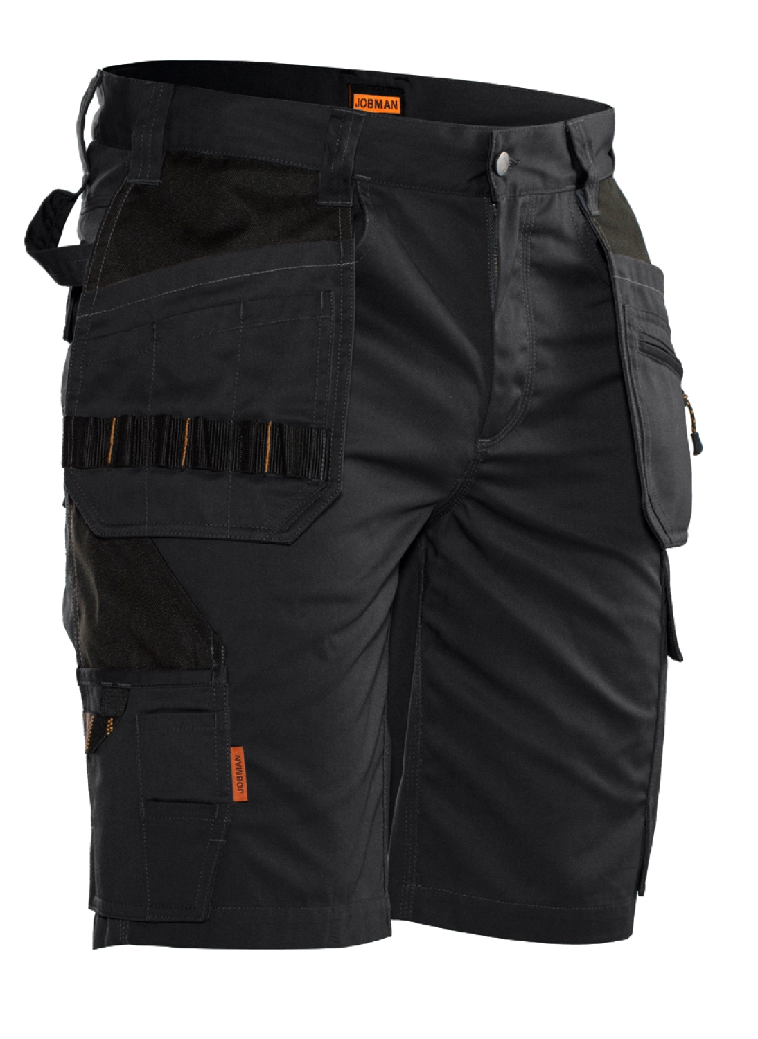 Jobman 2722 Werkbroek kort Holsterpocket - Maat 50 - Zwart-image