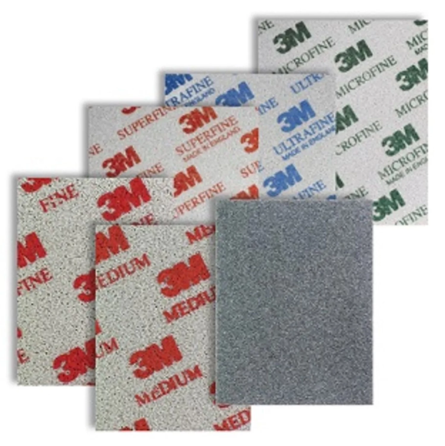 3M Softback Schuurspons -140mm x 115mm - Medium - K120-image
