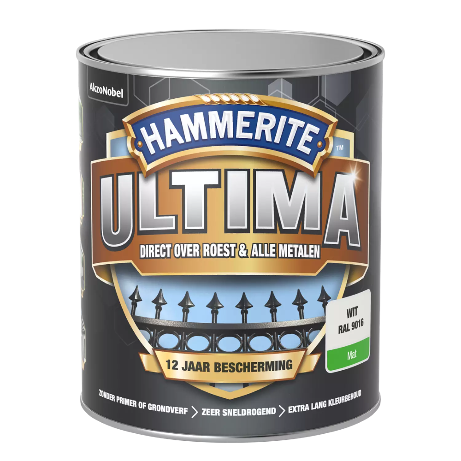 Hammerite Ultima Mat - Verkeerswit - 750ml-image