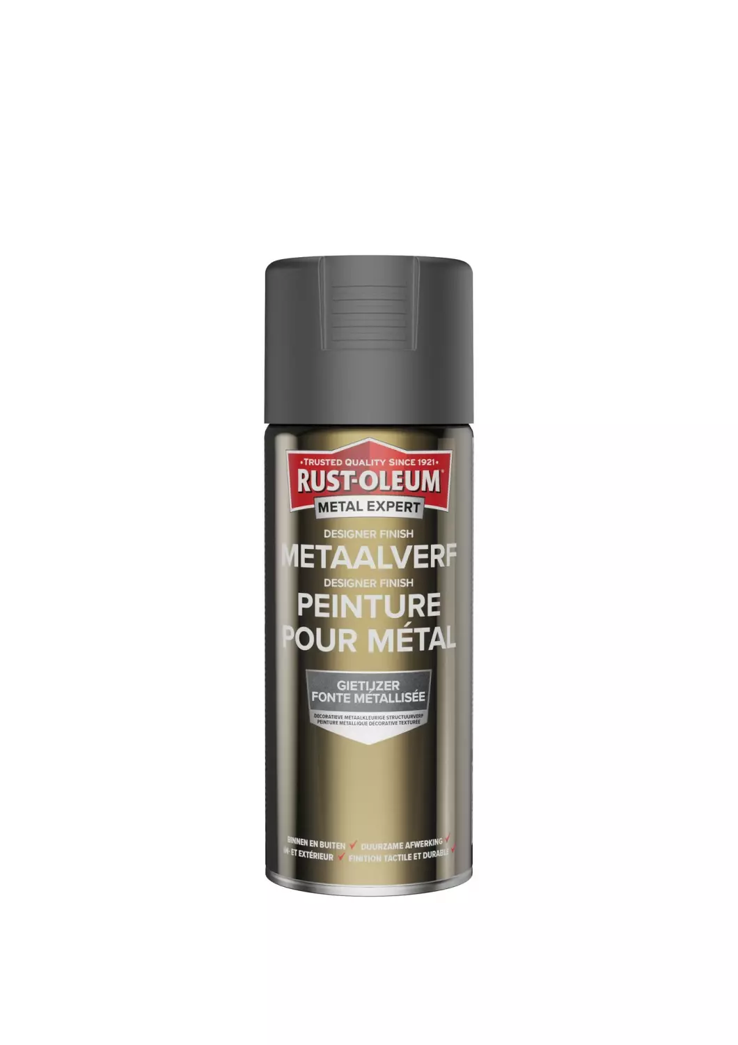 Rust-Oleum Designer Finish - gietijzer - 400ml-image