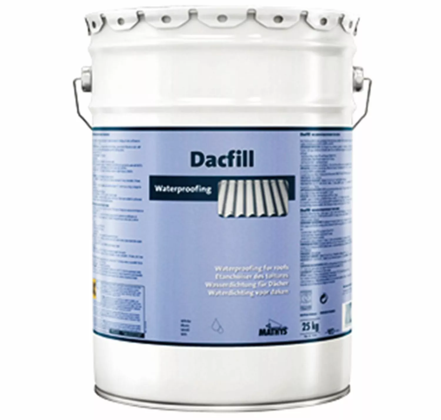 Rust-Oleum Dacfill - dakpannenrood - 25kg-image