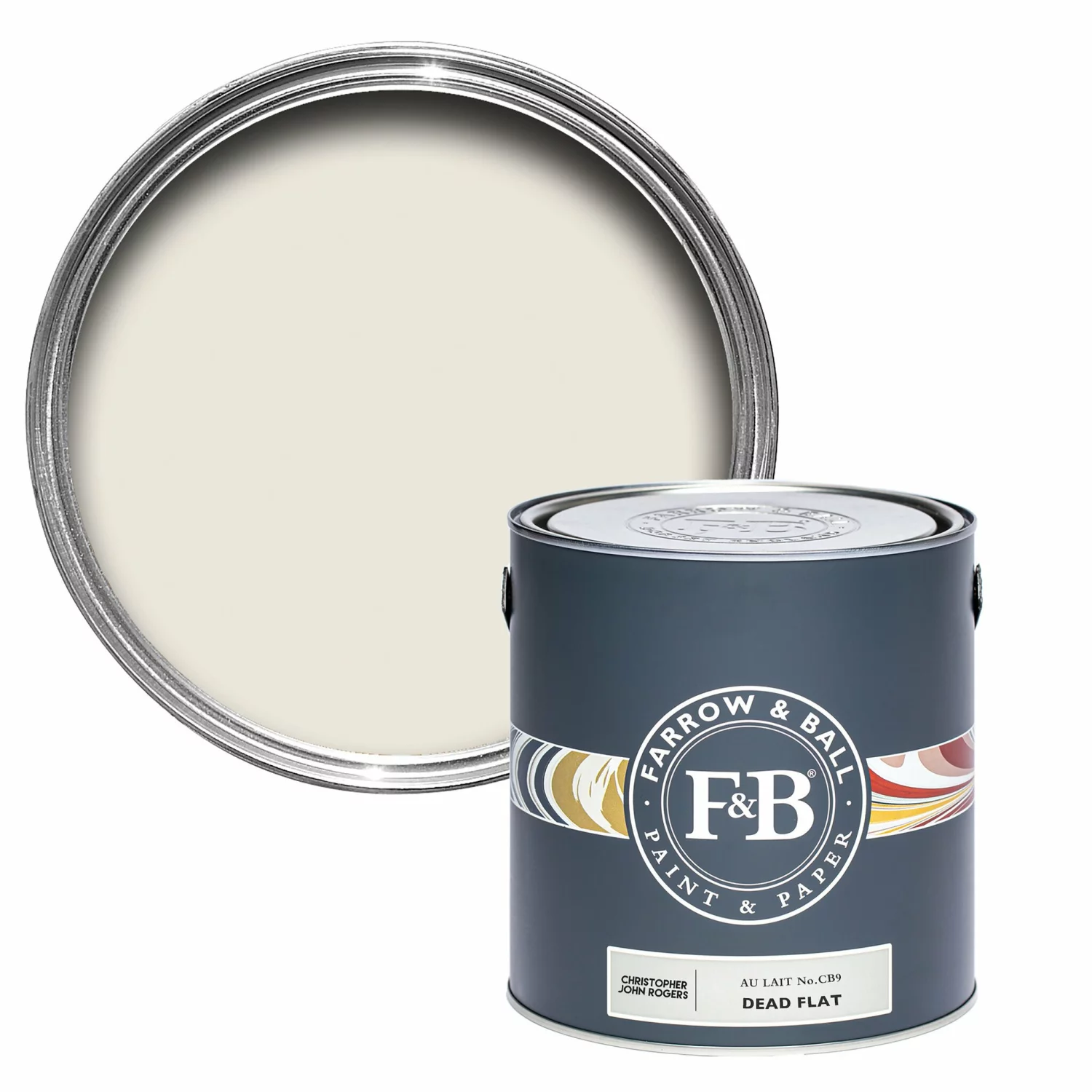 Farrow & Ball Modern Eggshell Au Lait CB9 5 L-image