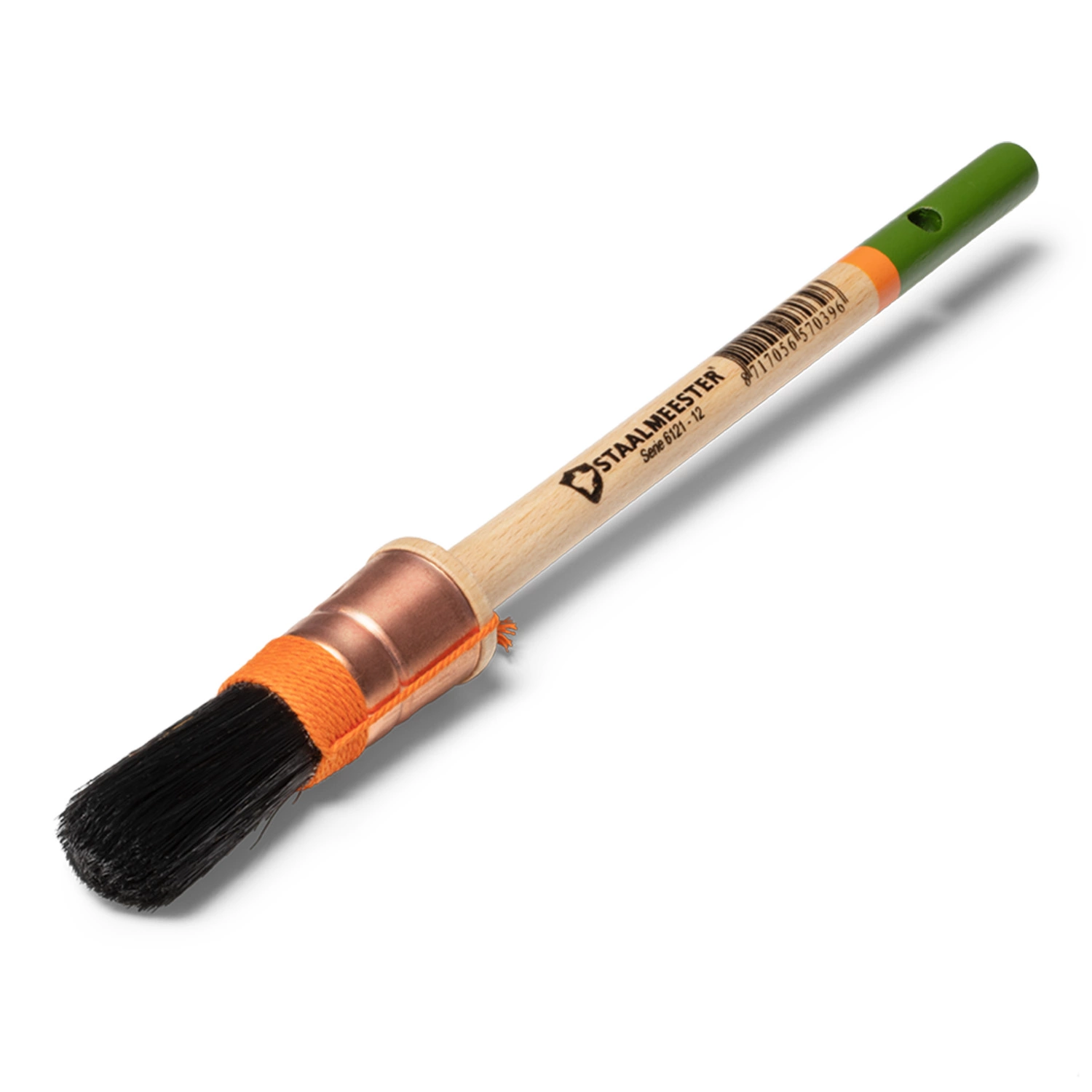 Staalmeester 6121 Classic Patentpuntkwast Zwart-image