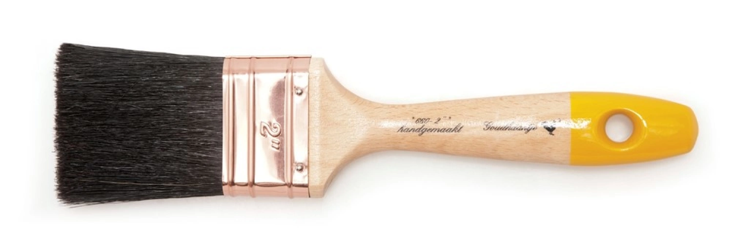 Goudhaantje Platte kwast 660-3"-image