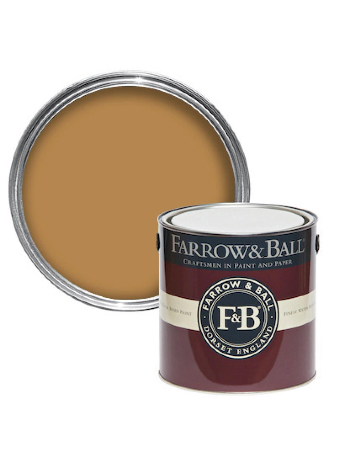 Farrow & Ball Flat Eggshell Sand No.45 - 2,5L-image