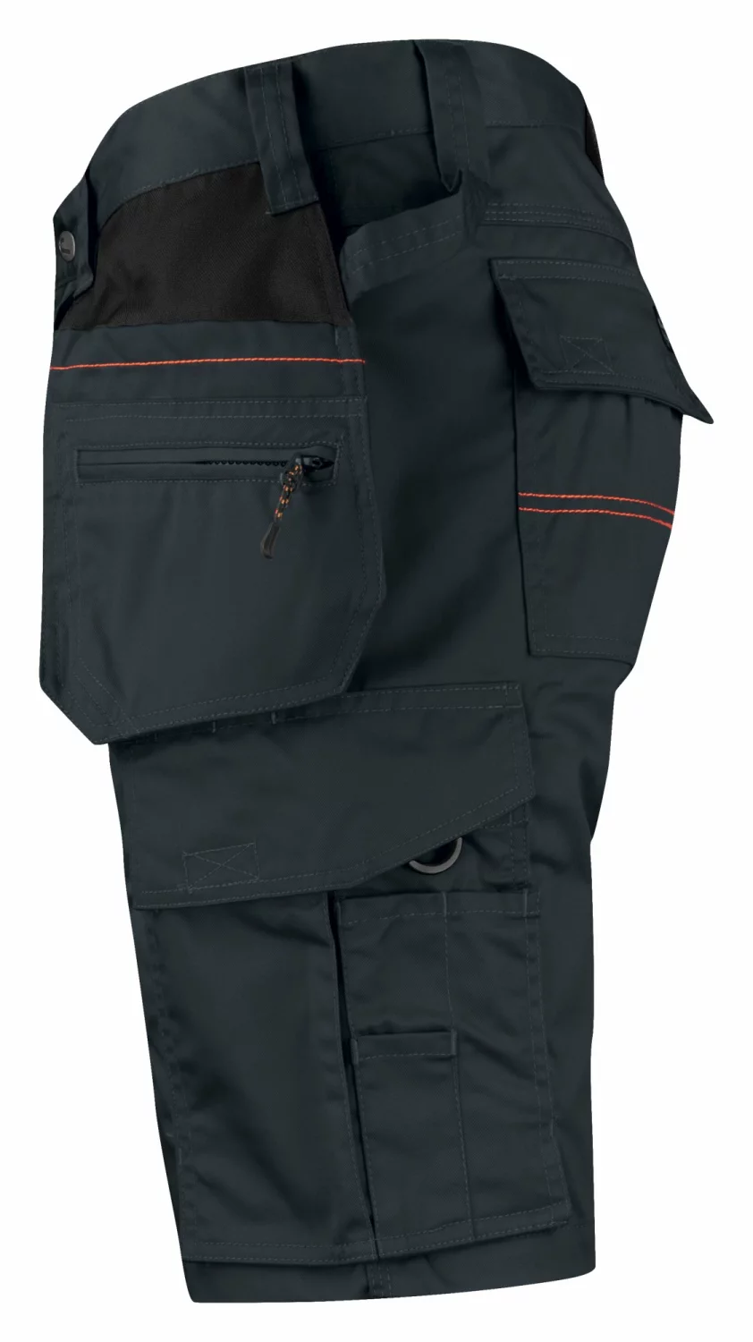 Jobman 2722 Werkbroek kort Holsterpocket - Maat 48 - Zwart-image