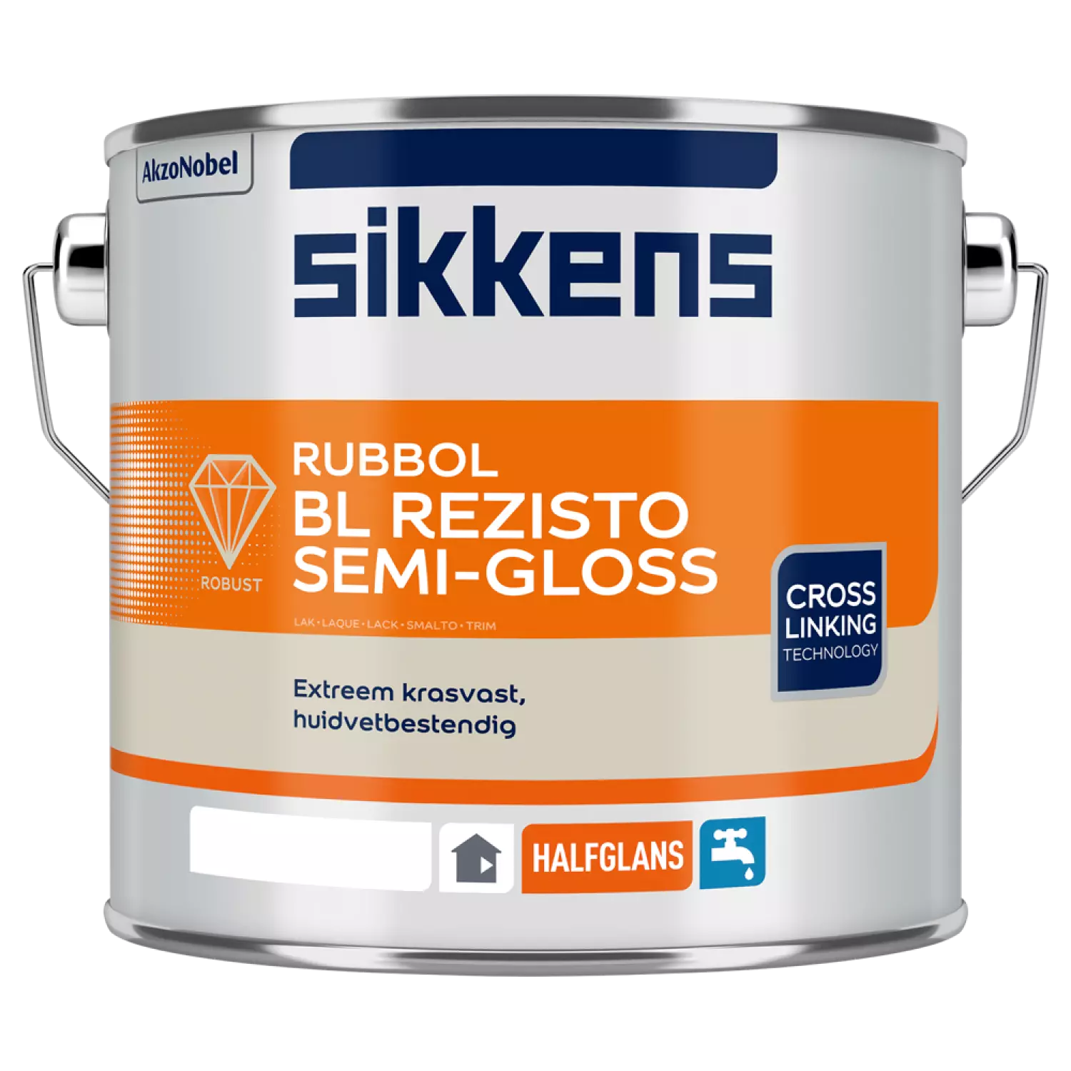 Sikkens Rubbol BL Rezisto semi gloss - wit - 2.5L-image