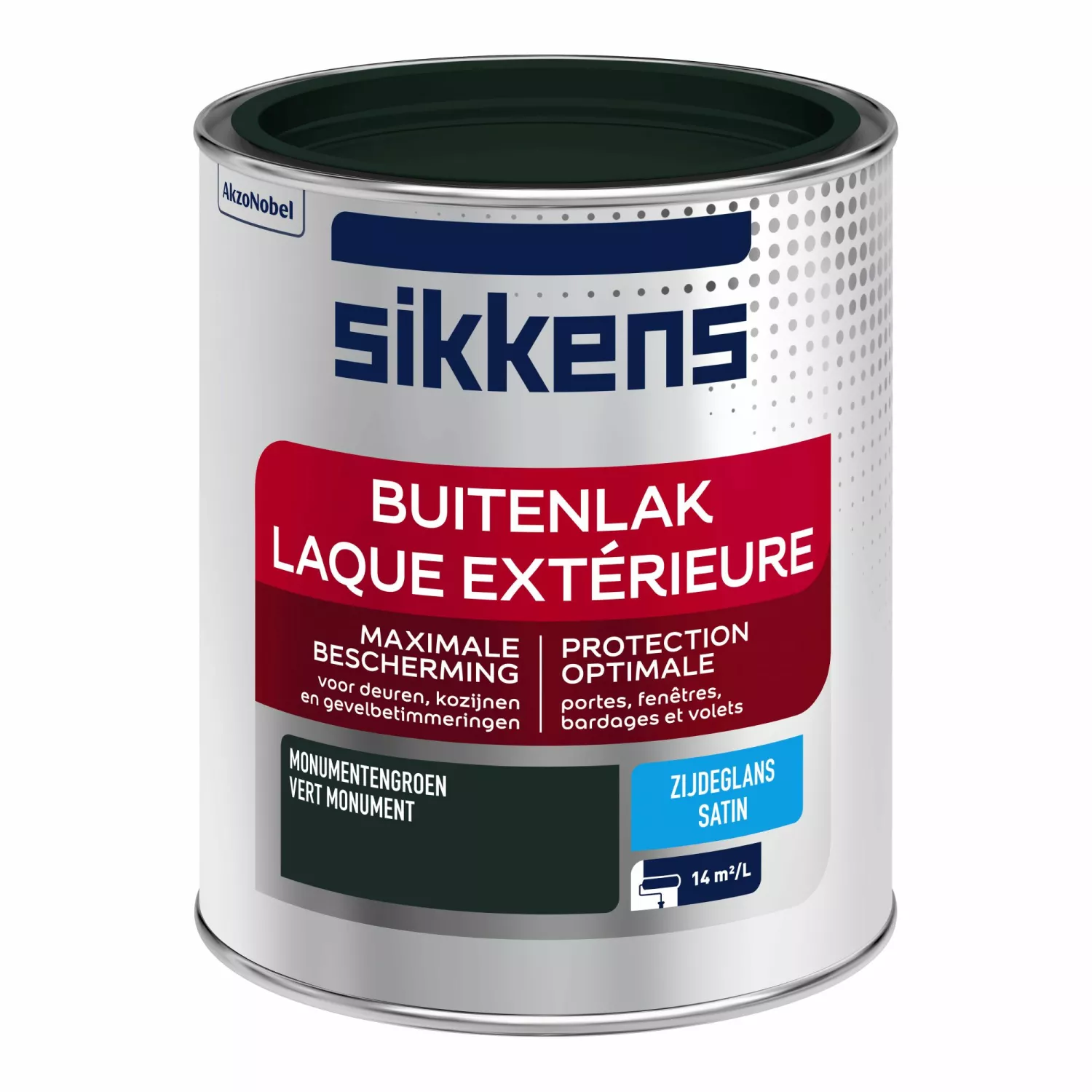 Sikkens Buitenlak Zijdeglans - Monumentengroen - 750ml-image