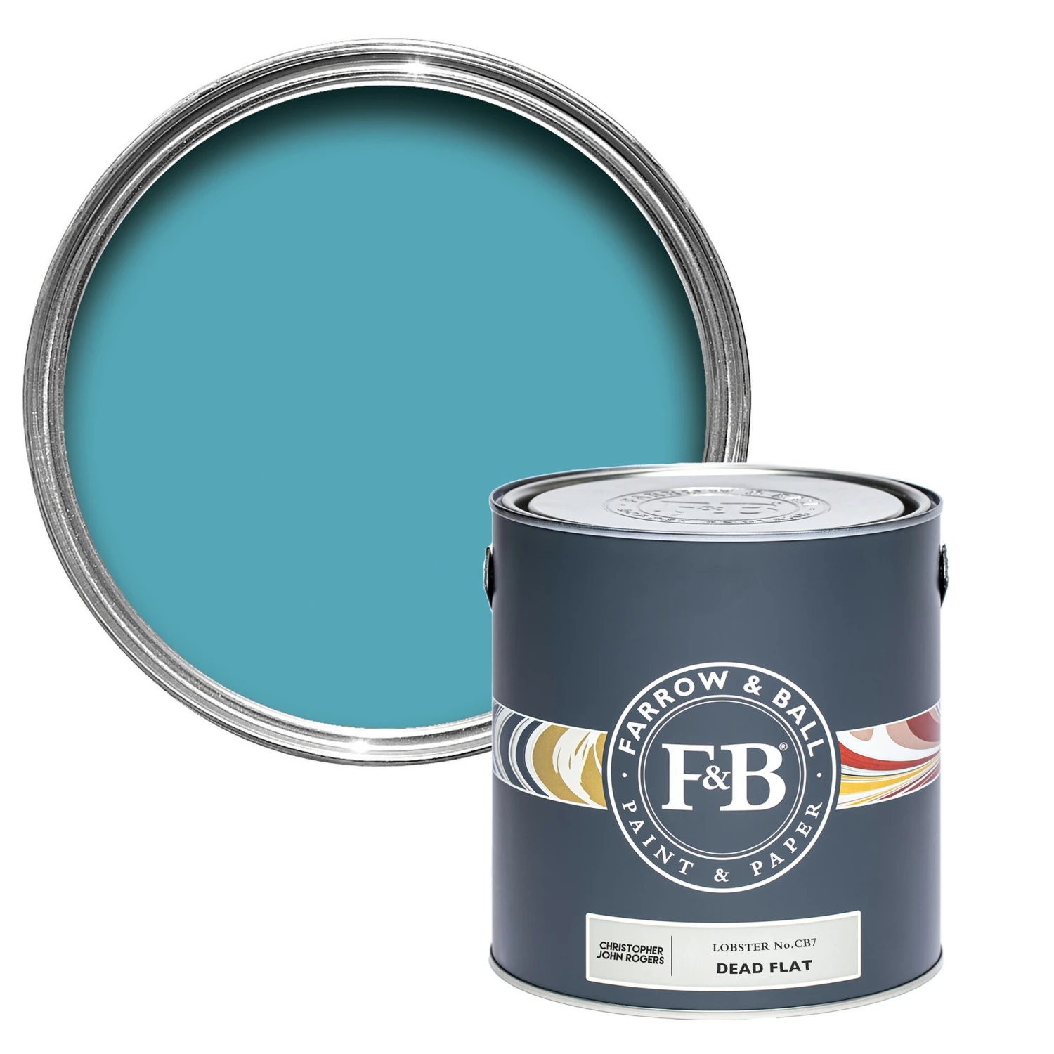 Farrow & Ball Modern Eggshell Lobster CB7 0,75 L-image