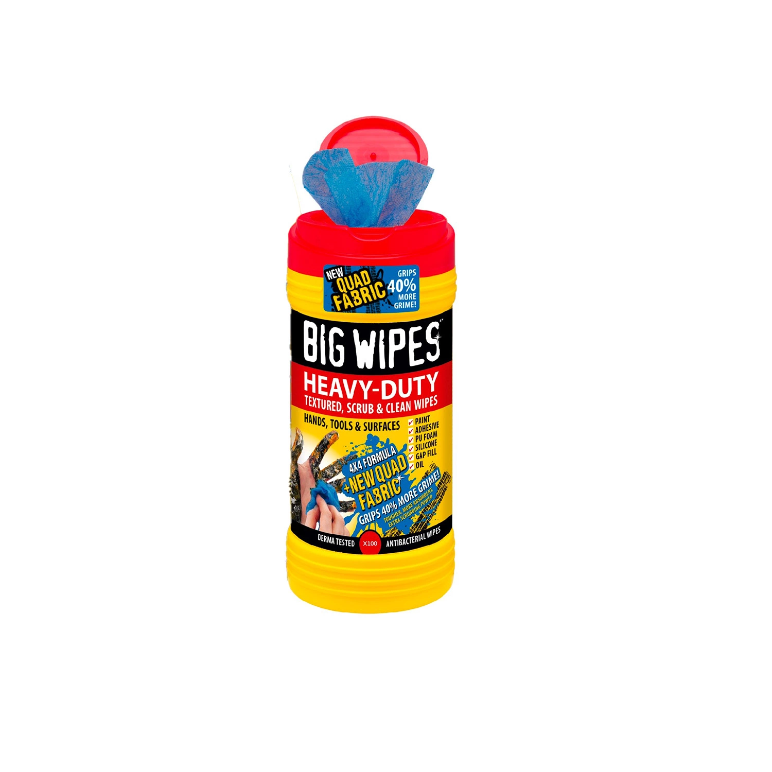 Big Wipes Heavy Duty Pro - 100stk + Refill Pouch-image